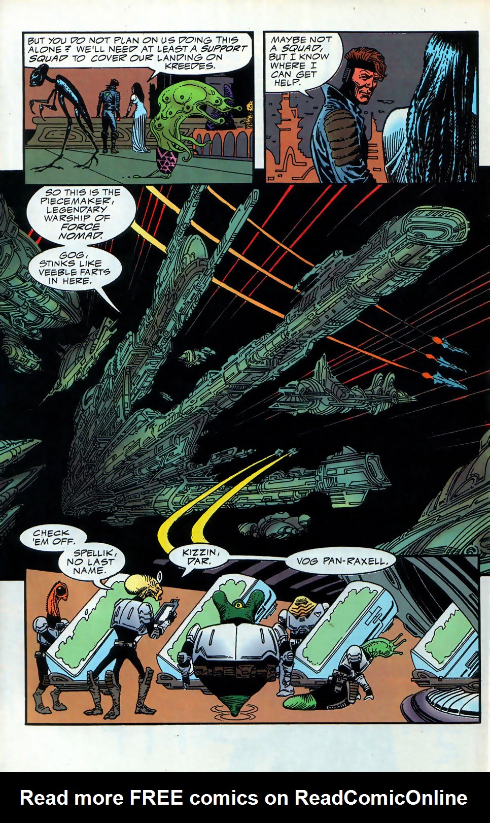 Read online Alien Legion: Binary Deep comic -  Issue # Full - 20