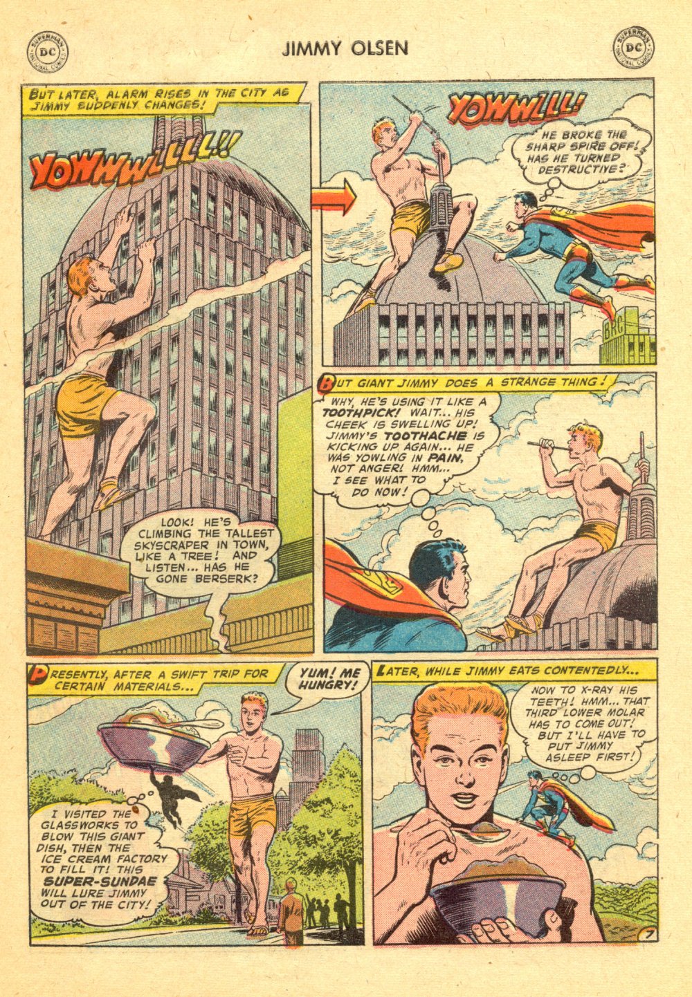 Read online Superman's Pal Jimmy Olsen comic -  Issue #28 - 31