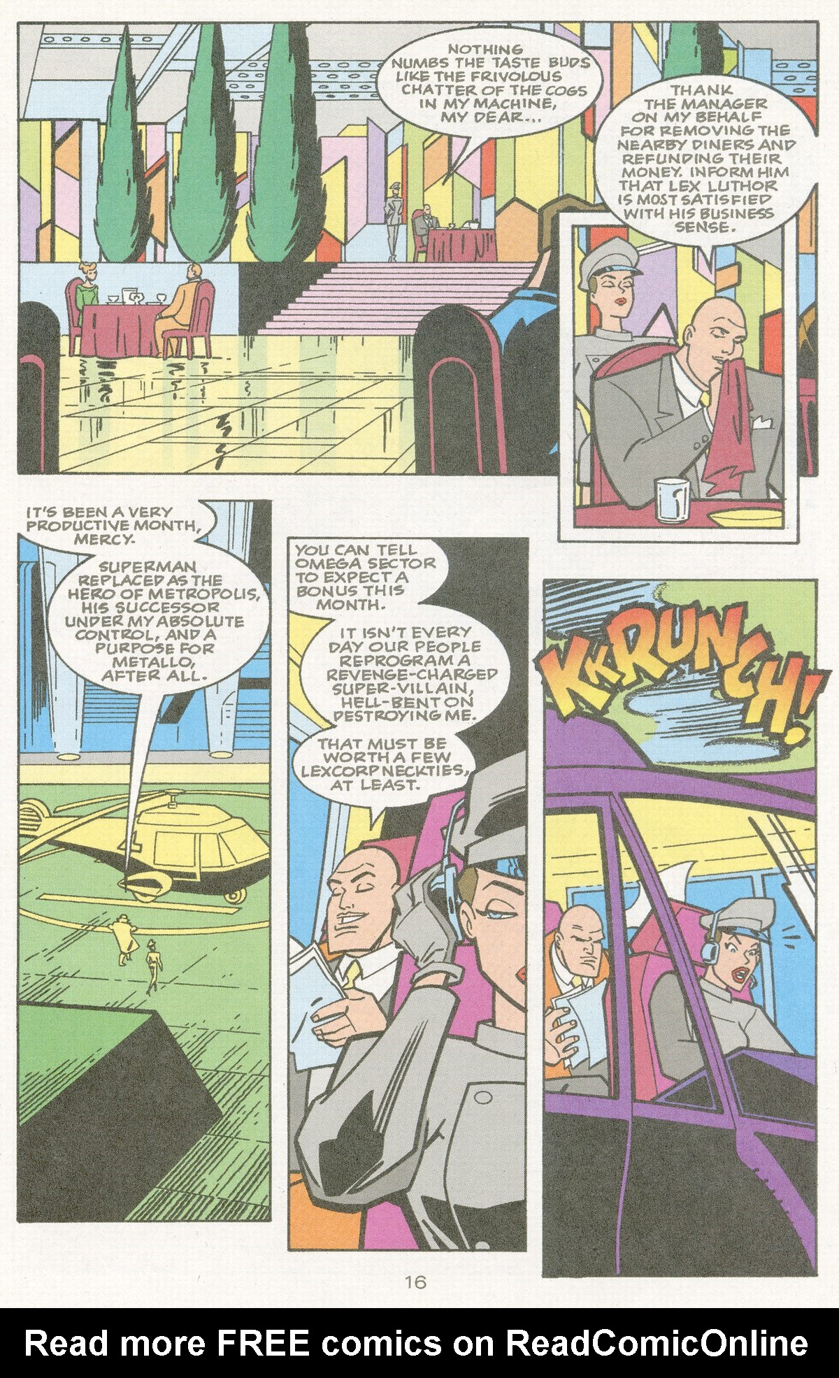 Read online Superman Adventures comic -  Issue #27 - 17