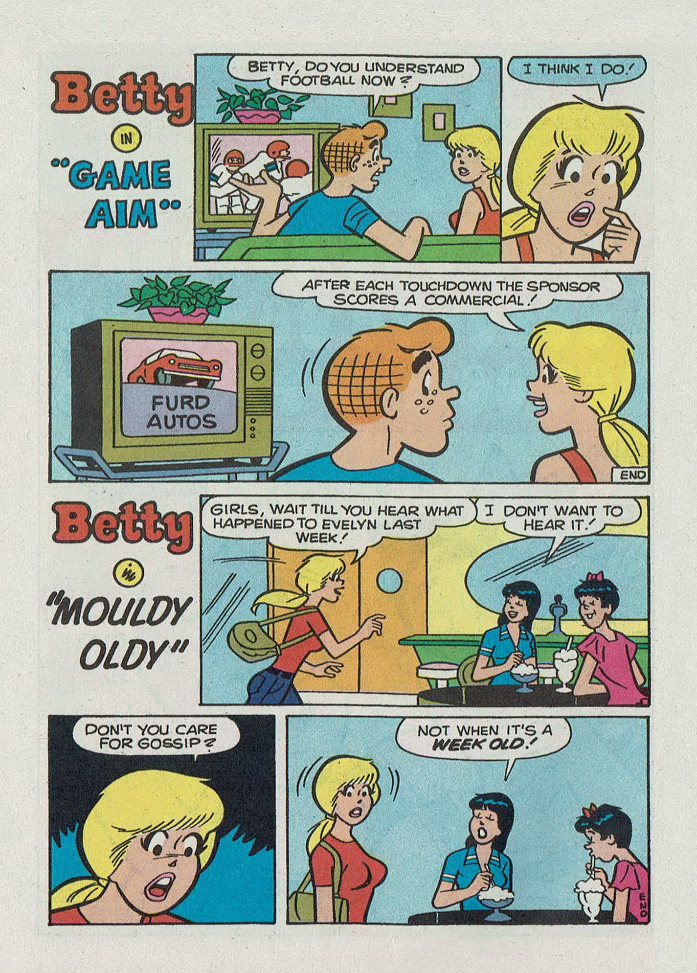 Read online Archie's Story & Game Digest Magazine comic -  Issue #30 - 36
