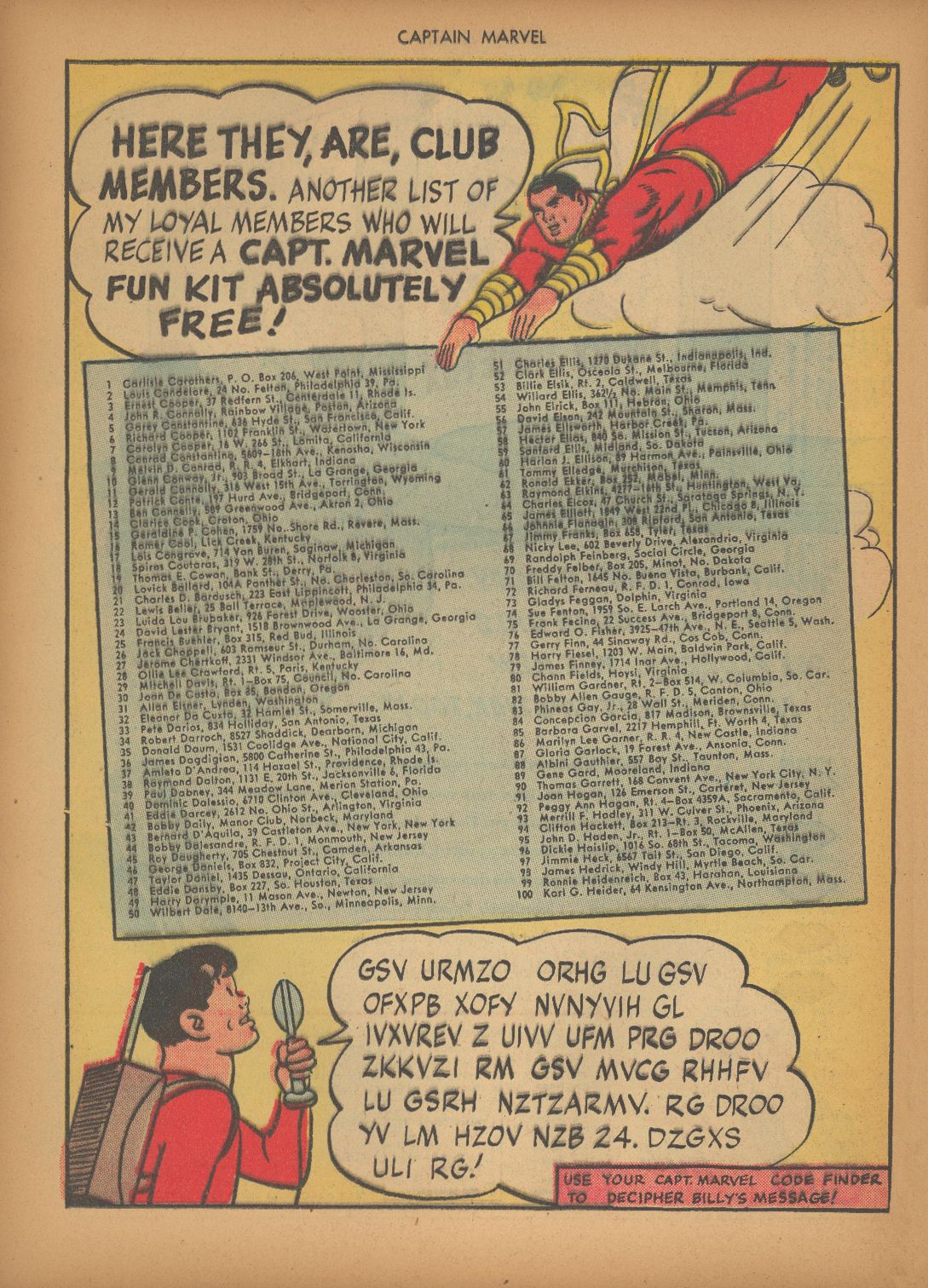 Read online Captain Marvel Adventures comic -  Issue #61 - 38