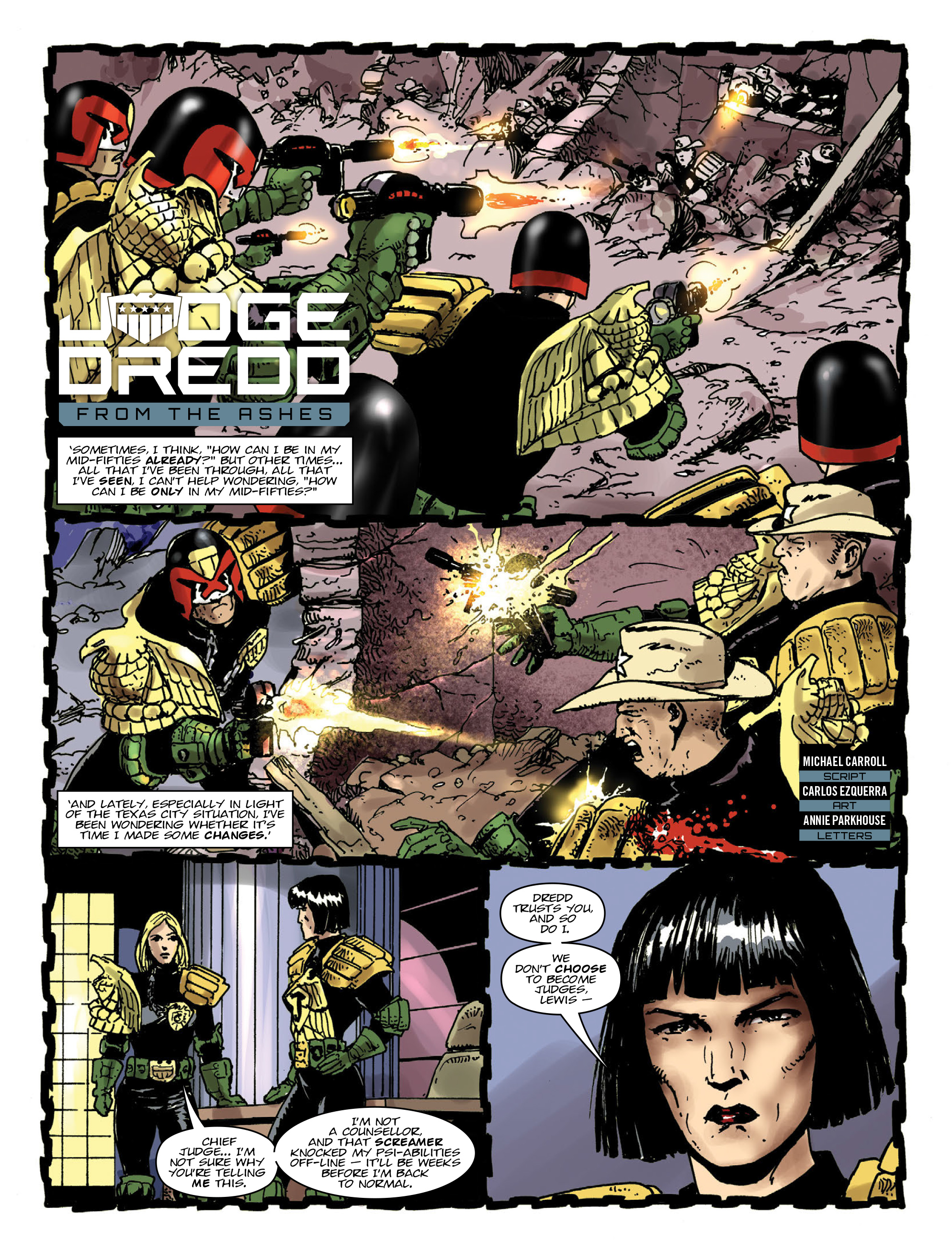Read online Judge Dredd Megazine (Vol. 5) comic -  Issue #374 - 5