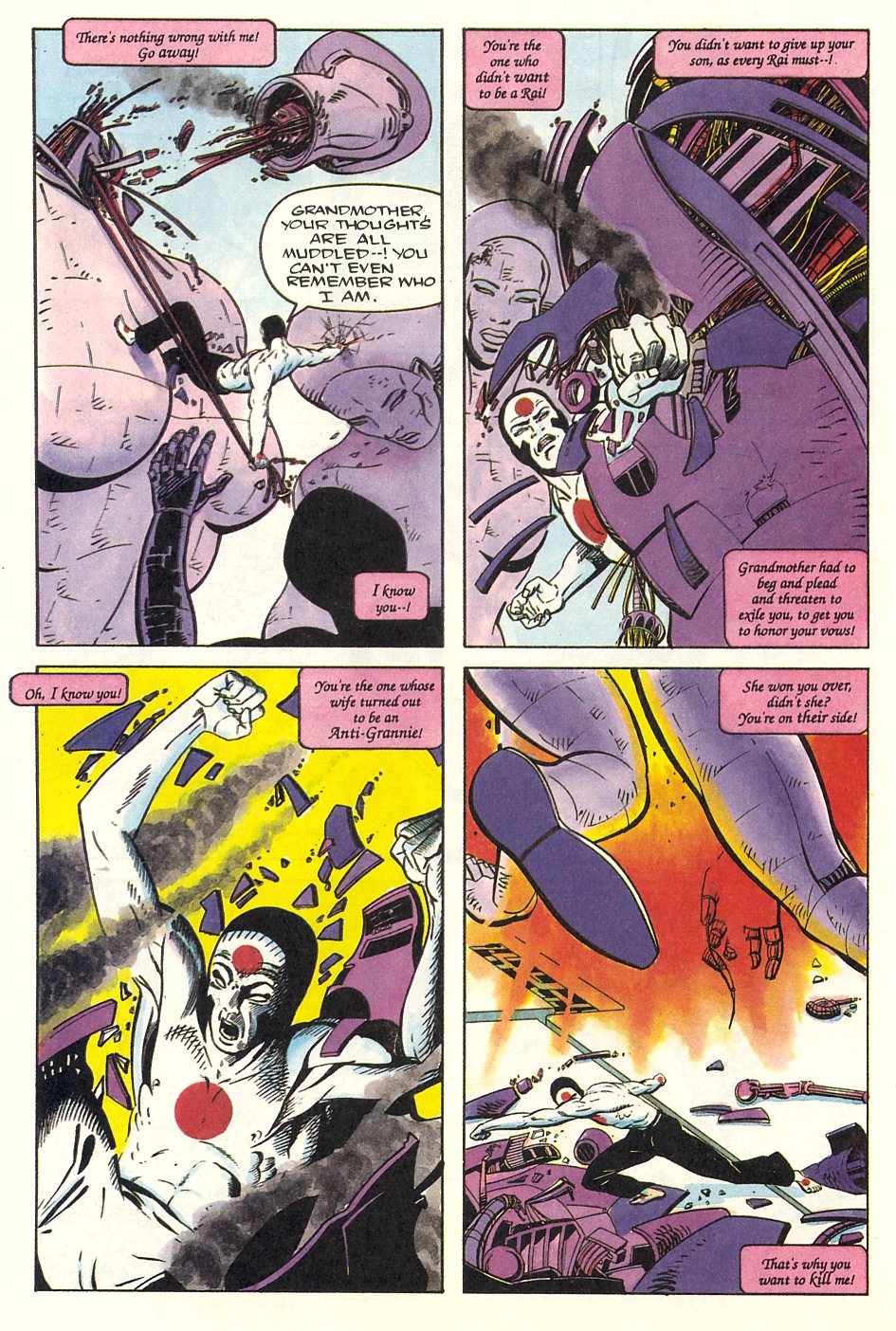 Read online Magnus Robot Fighter (1991) comic -  Issue #6 - 32