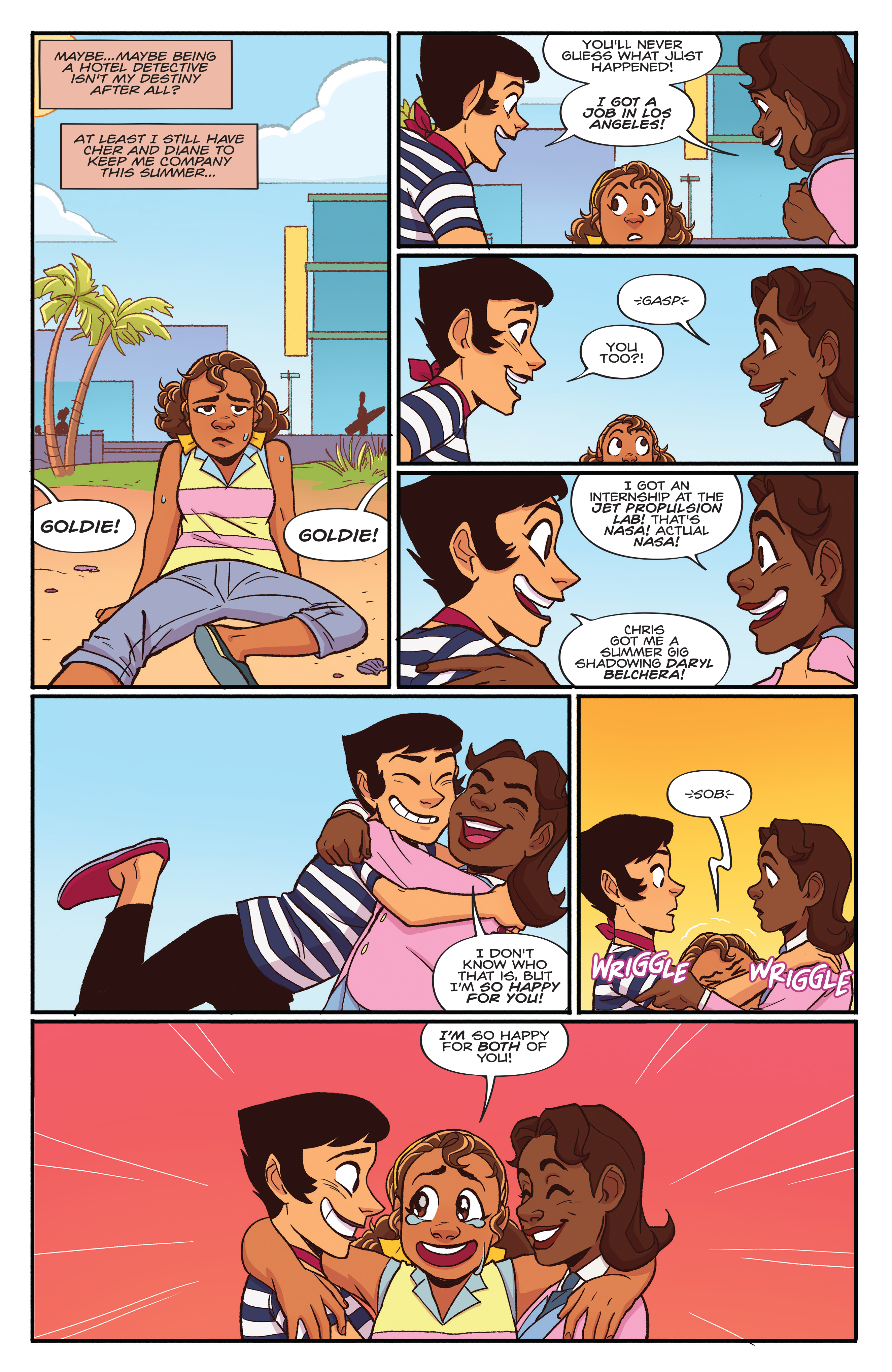 Read online Goldie Vance comic -  Issue # _TPB 5 - 9