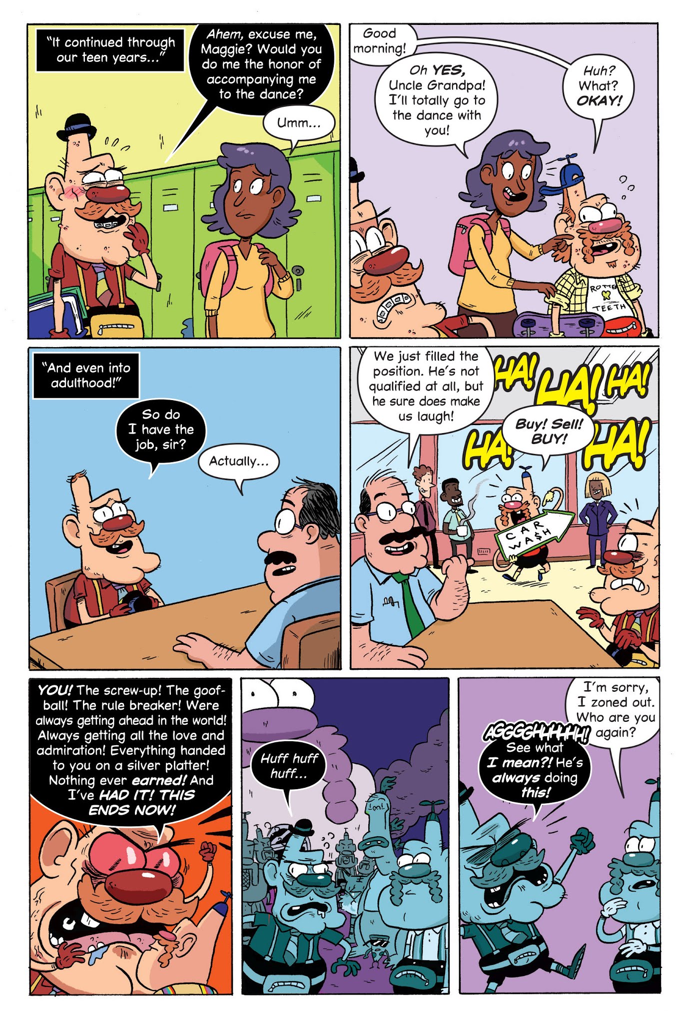 Read online Uncle Grandpa in Uncle Grandpaland comic -  Issue # TPB - 101