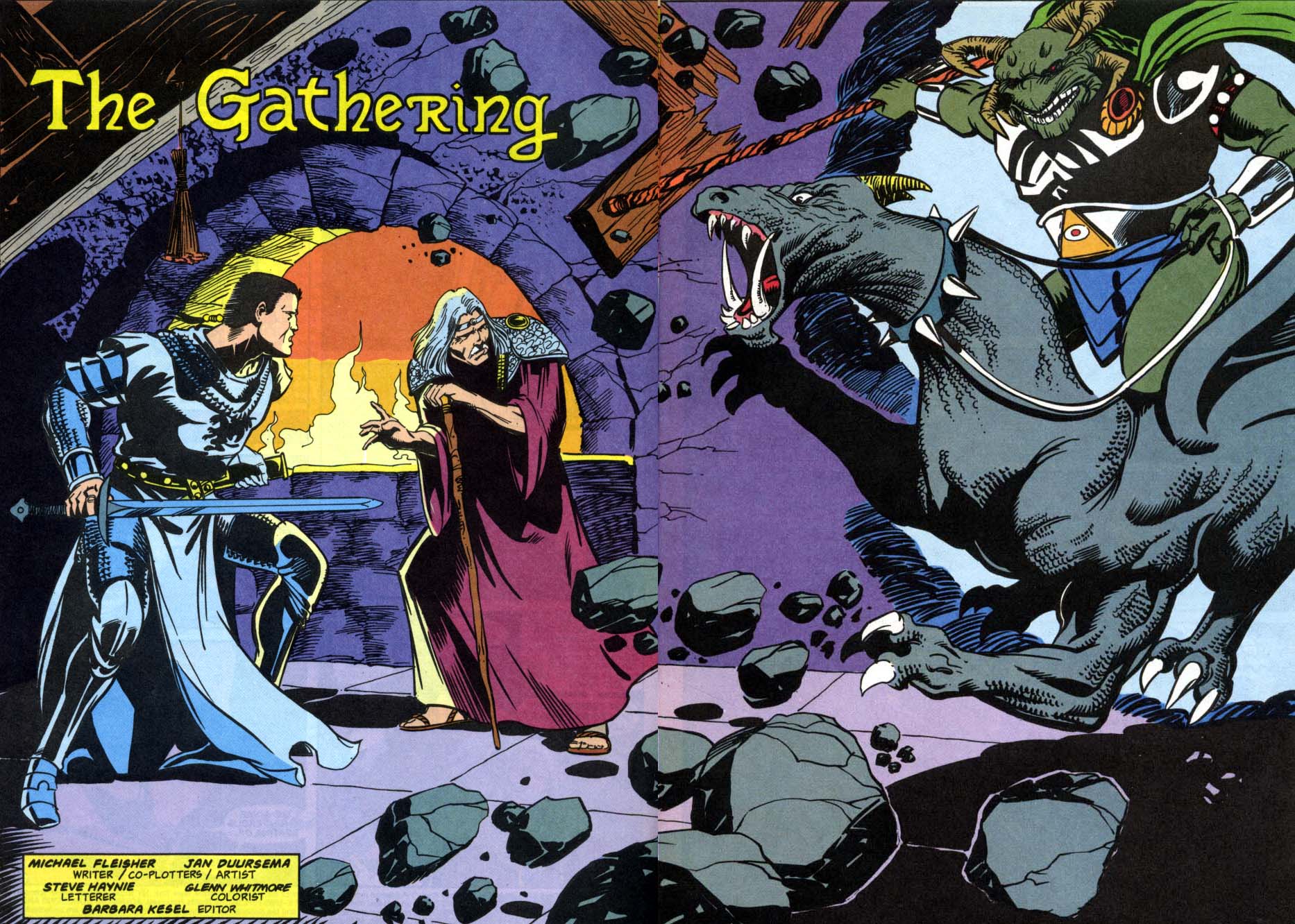 Read online Advanced Dungeons & Dragons comic -  Issue #1 - 3