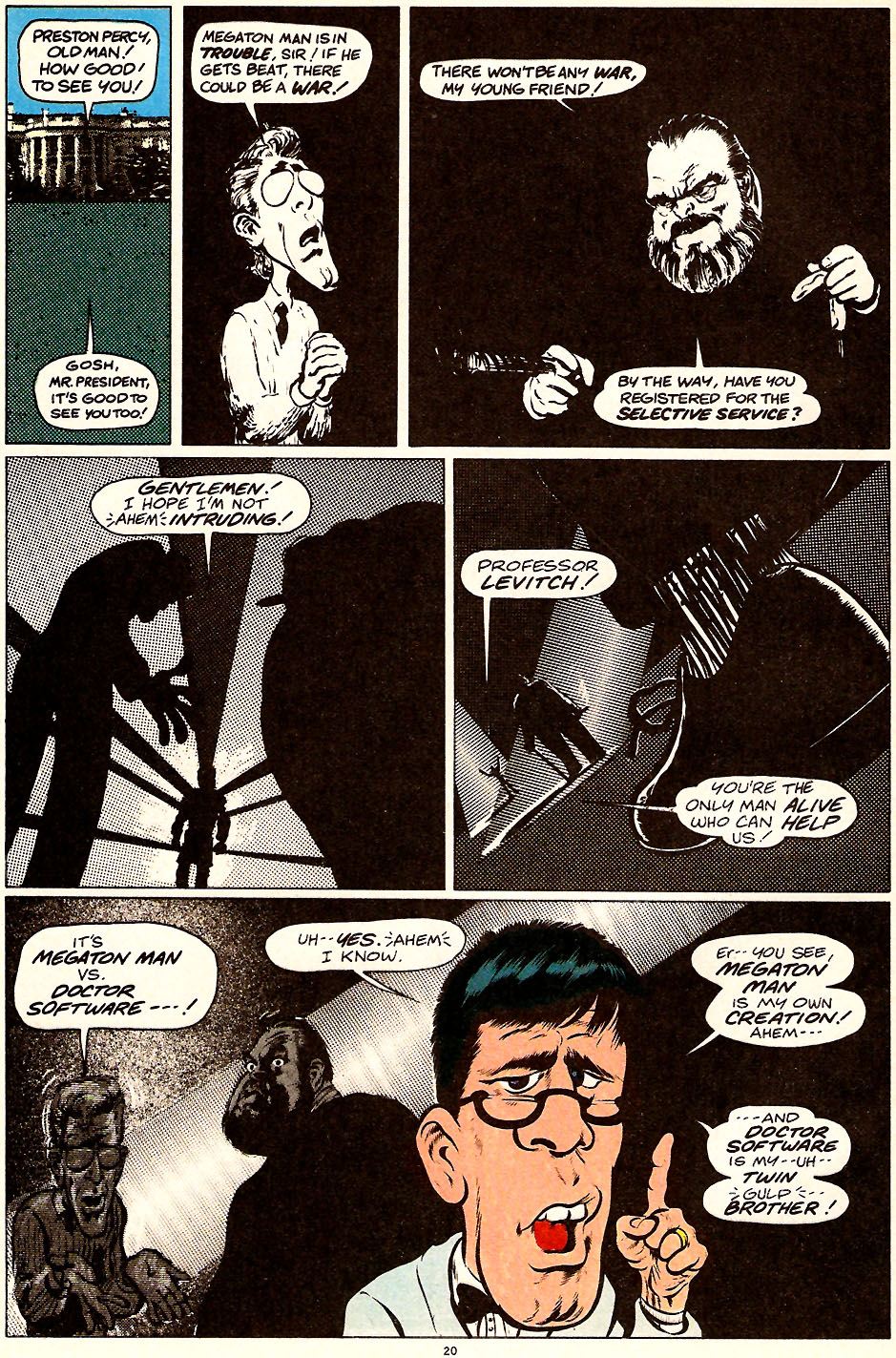 Read online Megaton Man comic -  Issue #1 - 22