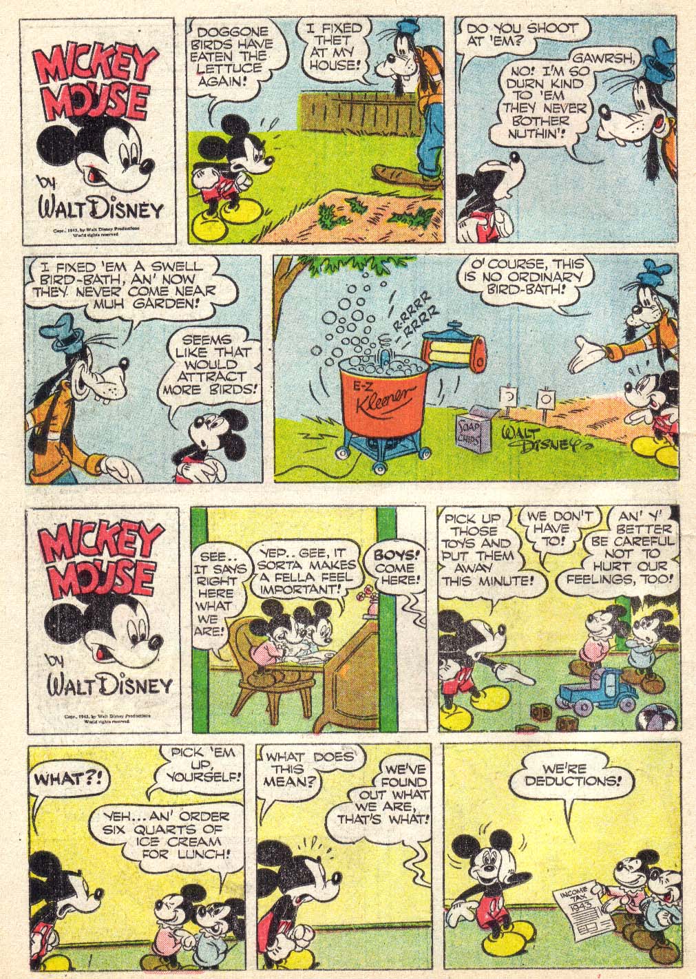 Read online Walt Disney's Comics and Stories comic -  Issue #90 - 38