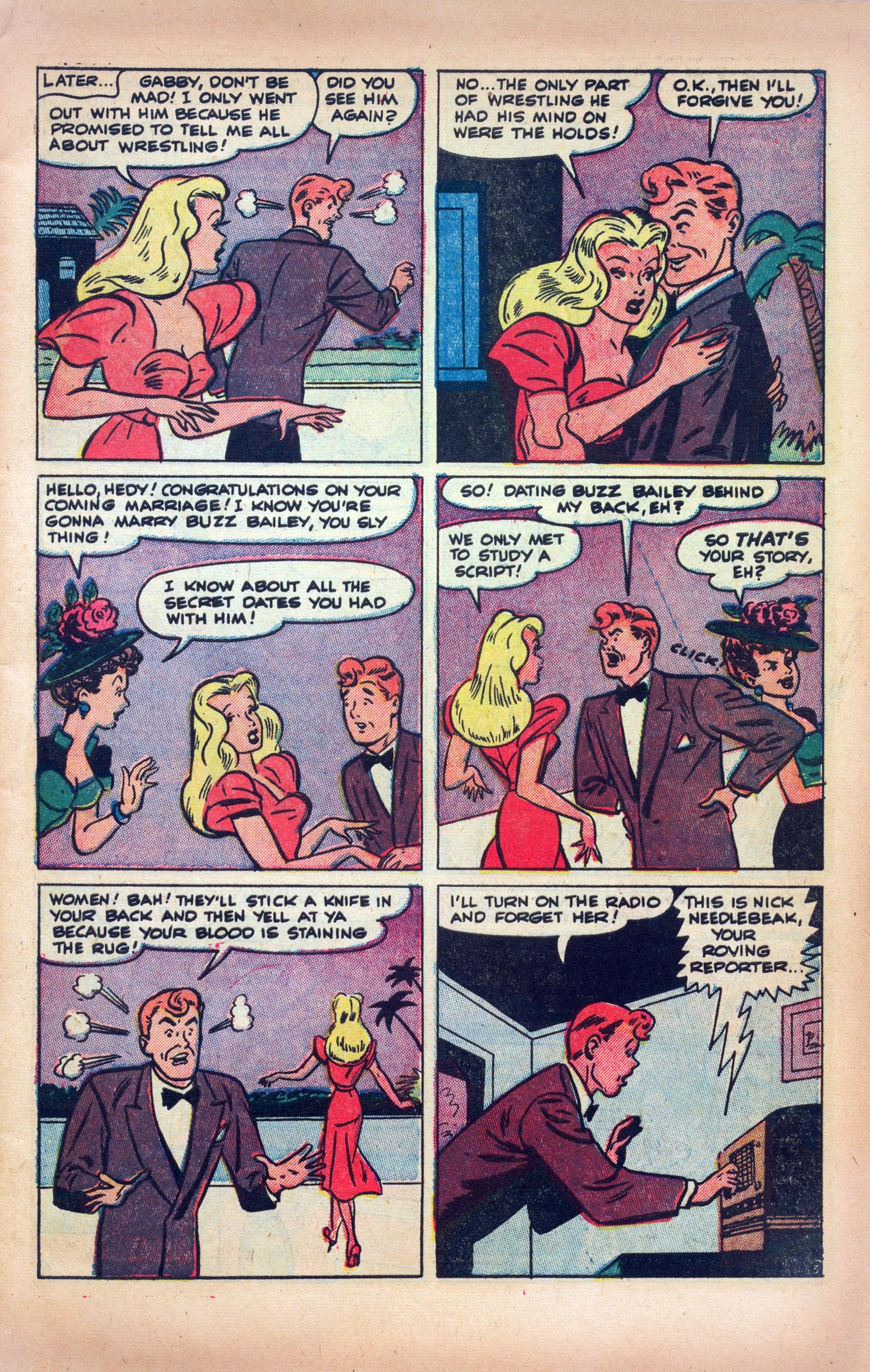 Read online Hedy Of Hollywood Comics comic -  Issue #48 - 5