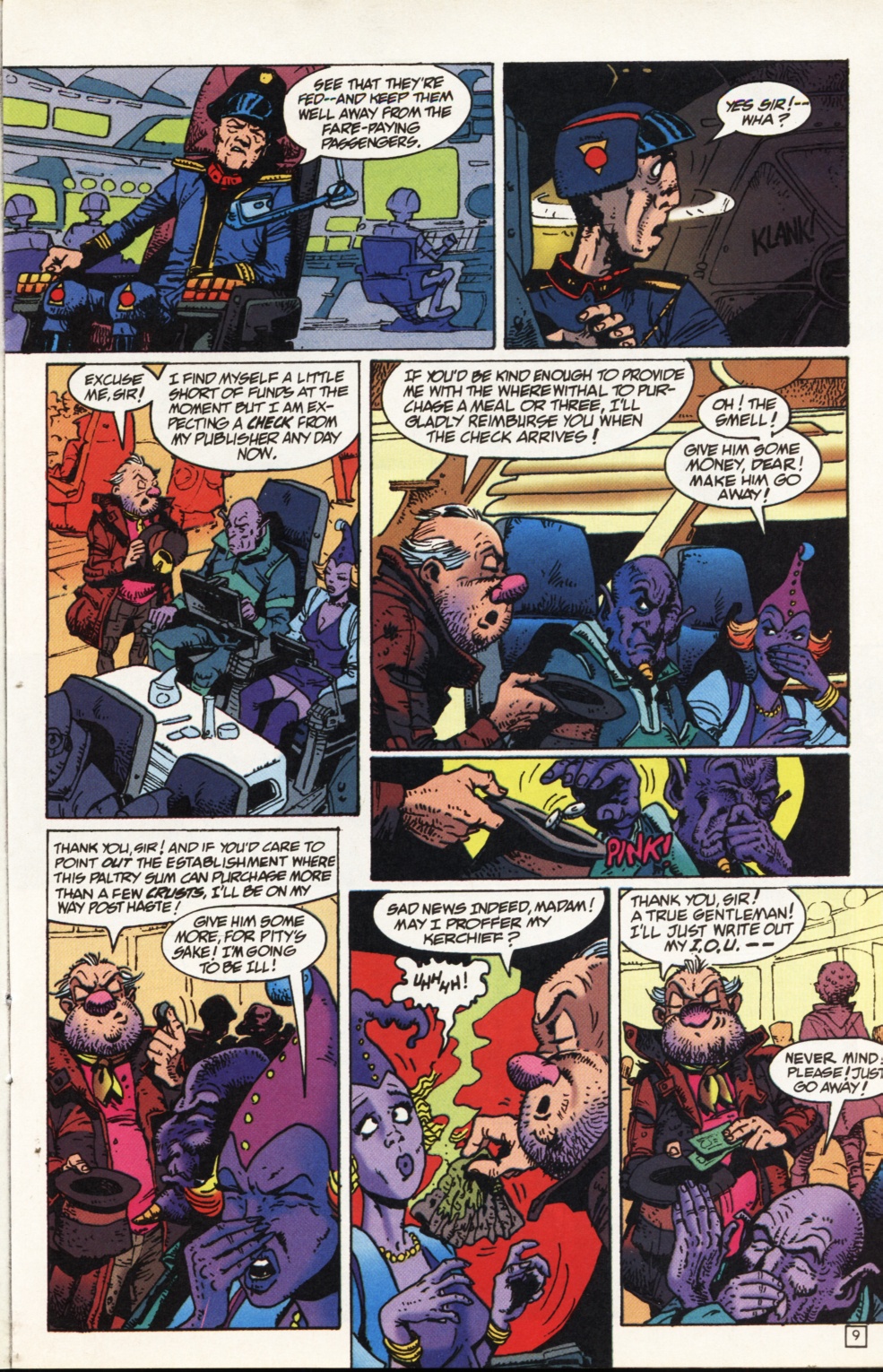 Read online Bob, the Galactic Bum comic -  Issue #1 - 10