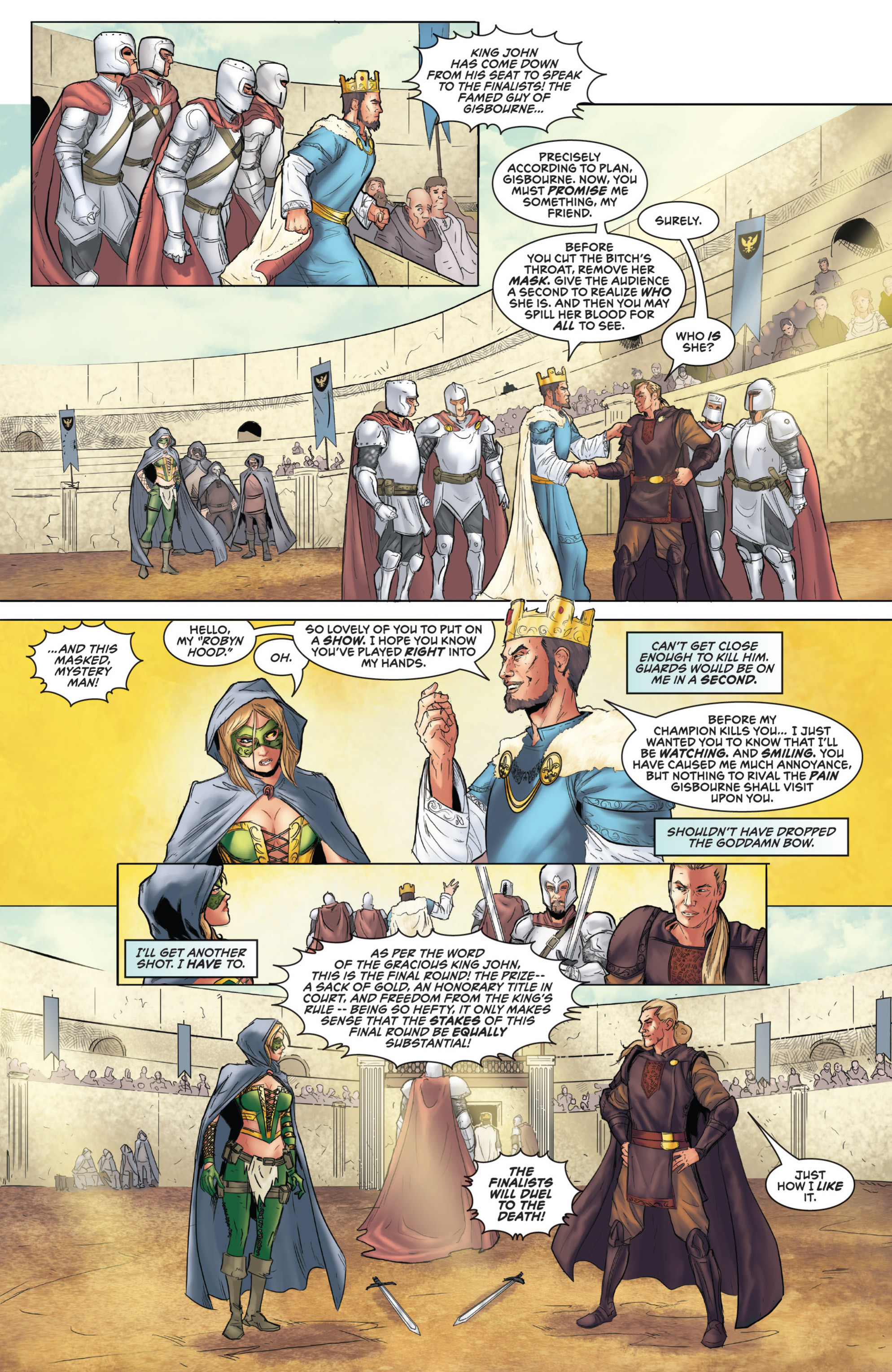 Read online Grimm Fairy Tales presents Robyn Hood (2012) comic -  Issue #4 - 13