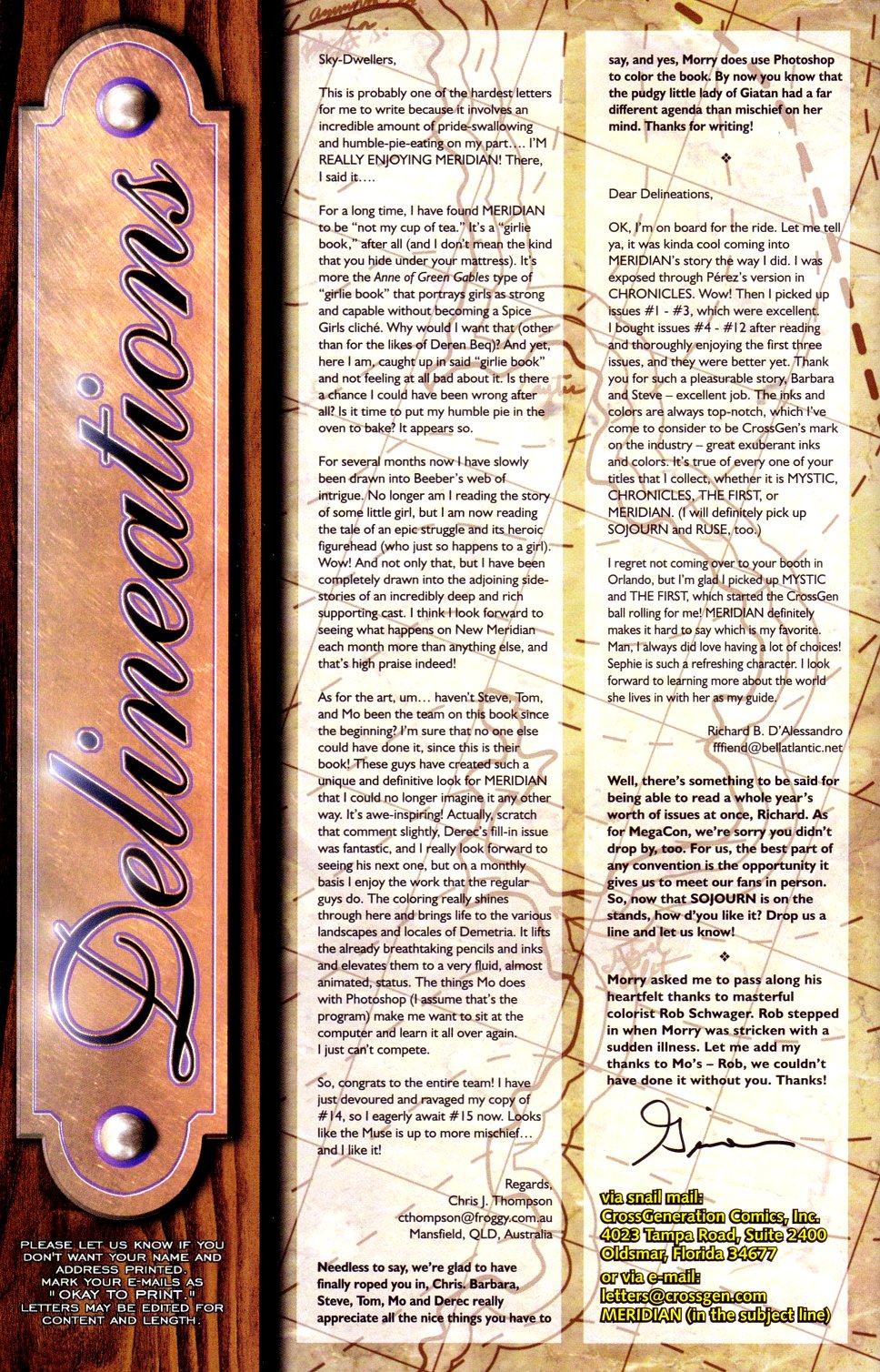 Read online Meridian comic -  Issue #16 - 26