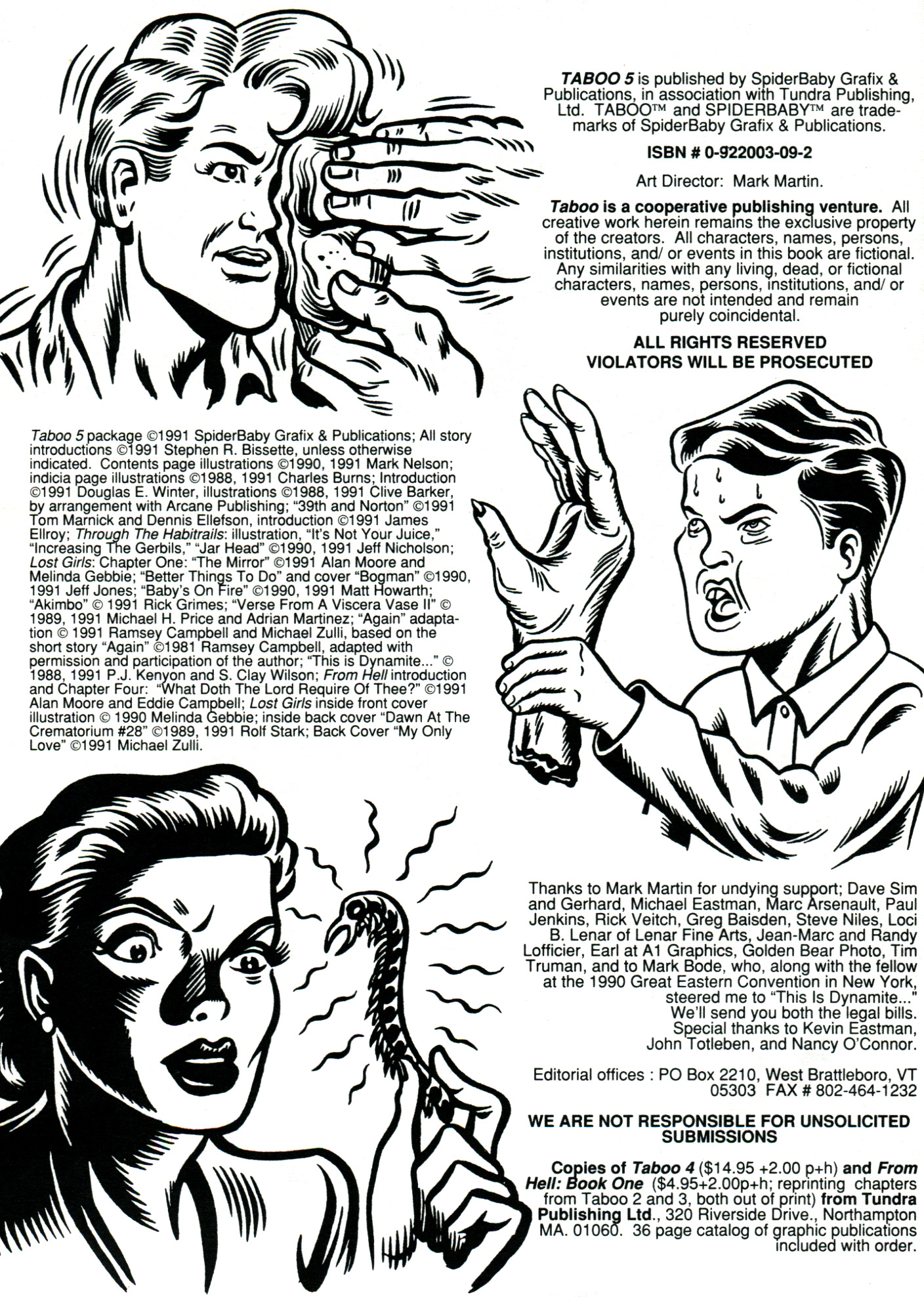 Read online Taboo comic -  Issue #5 - 4
