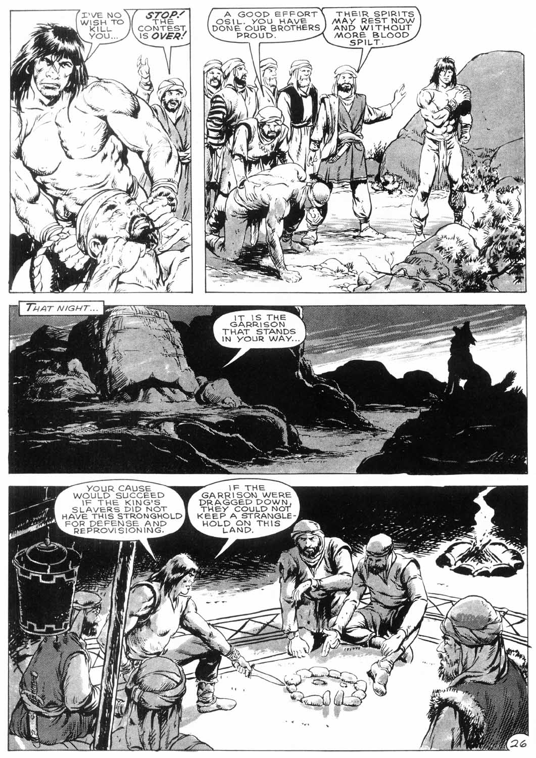 Read online The Savage Sword Of Conan comic -  Issue #153 - 29