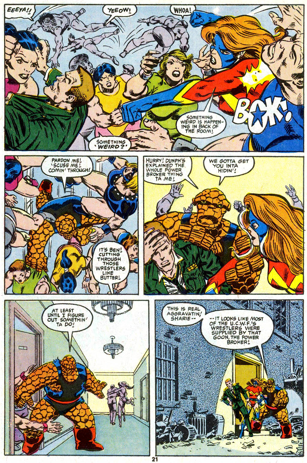 Read online The Thing comic -  Issue #35 - 22
