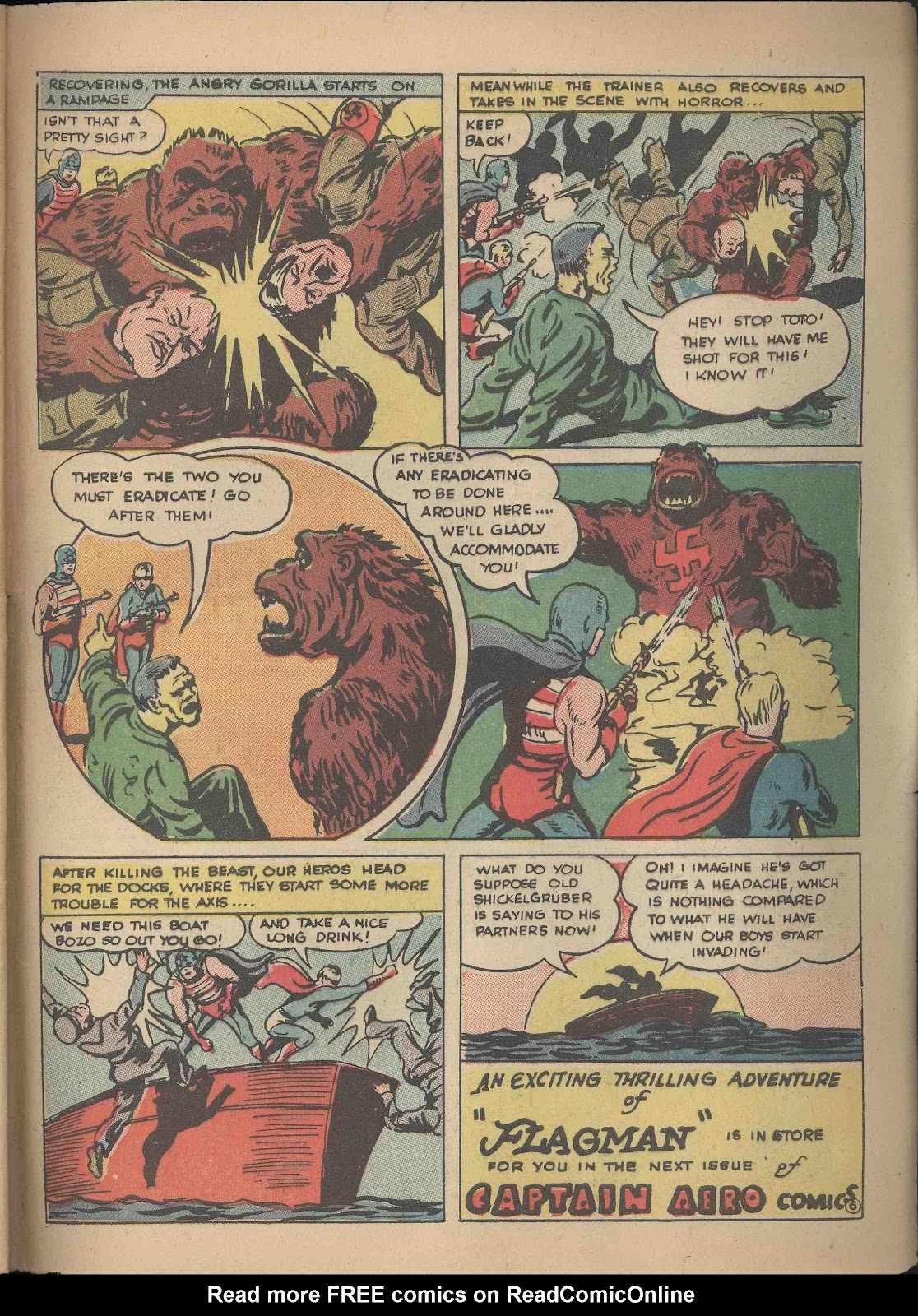 Captain Aero Comics issue 11 - Page 57