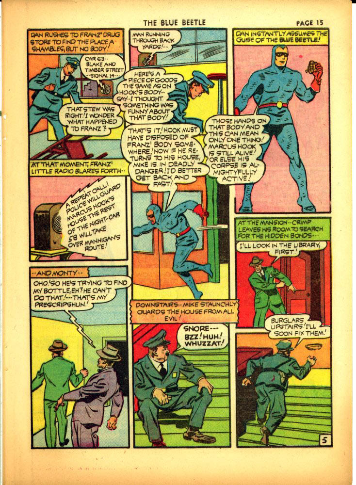 Read online The Blue Beetle comic -  Issue #10 - 17