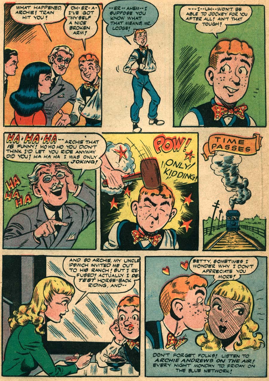 Read online Pep Comics comic -  Issue #43 - 36