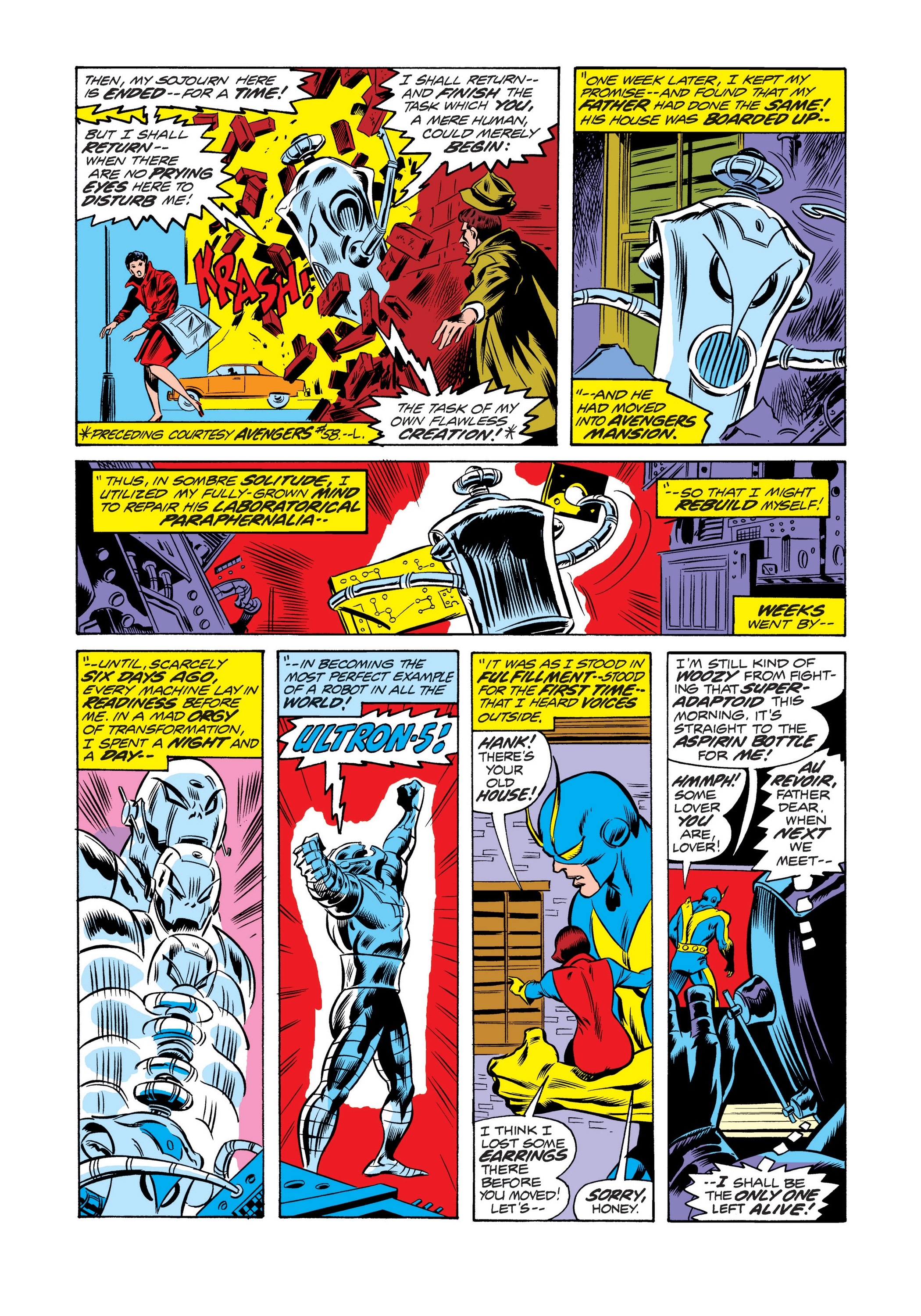 Read online Marvel Masterworks: The Avengers comic -  Issue # TPB 14 (Part 2) - 84