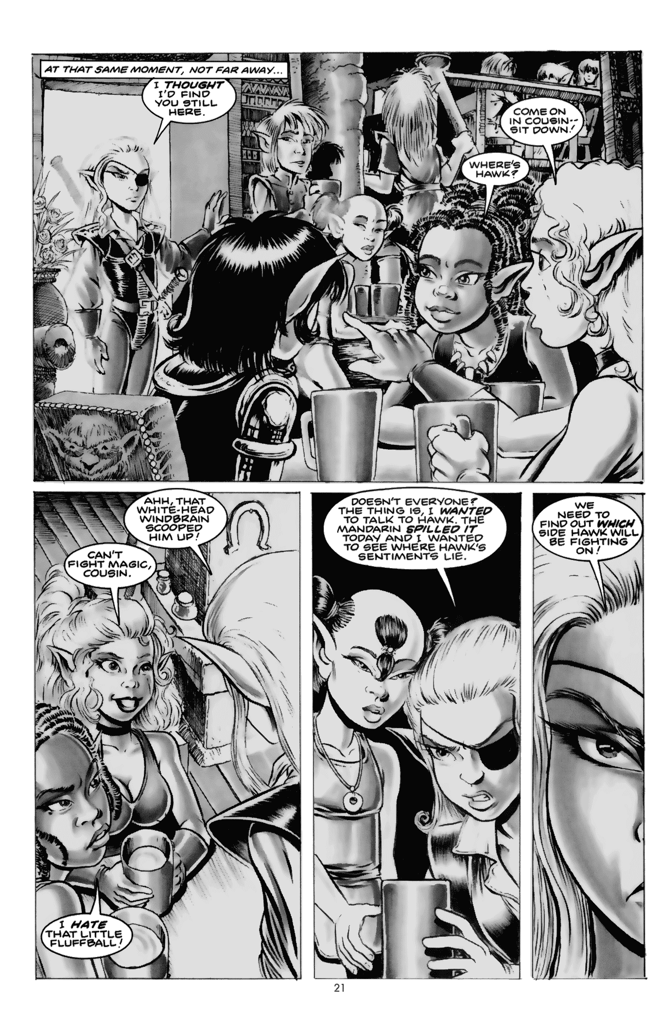 Read online ElfLord (1997) comic -  Issue #1 - 23