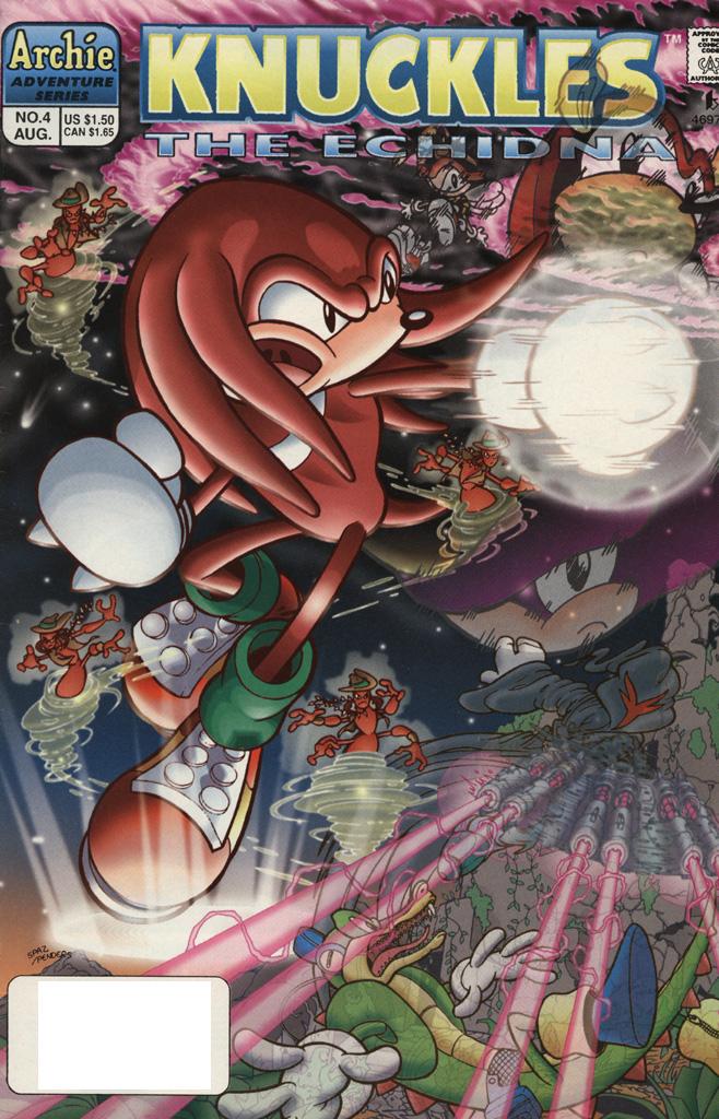 Read online Knuckles the Echidna comic -  Issue #4 - 1