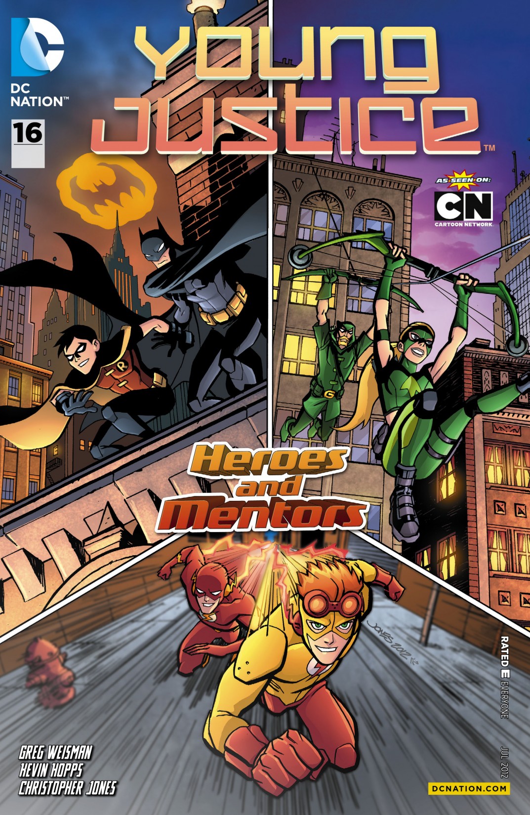 Read online Young Justice (2011) comic -  Issue #16 - 1