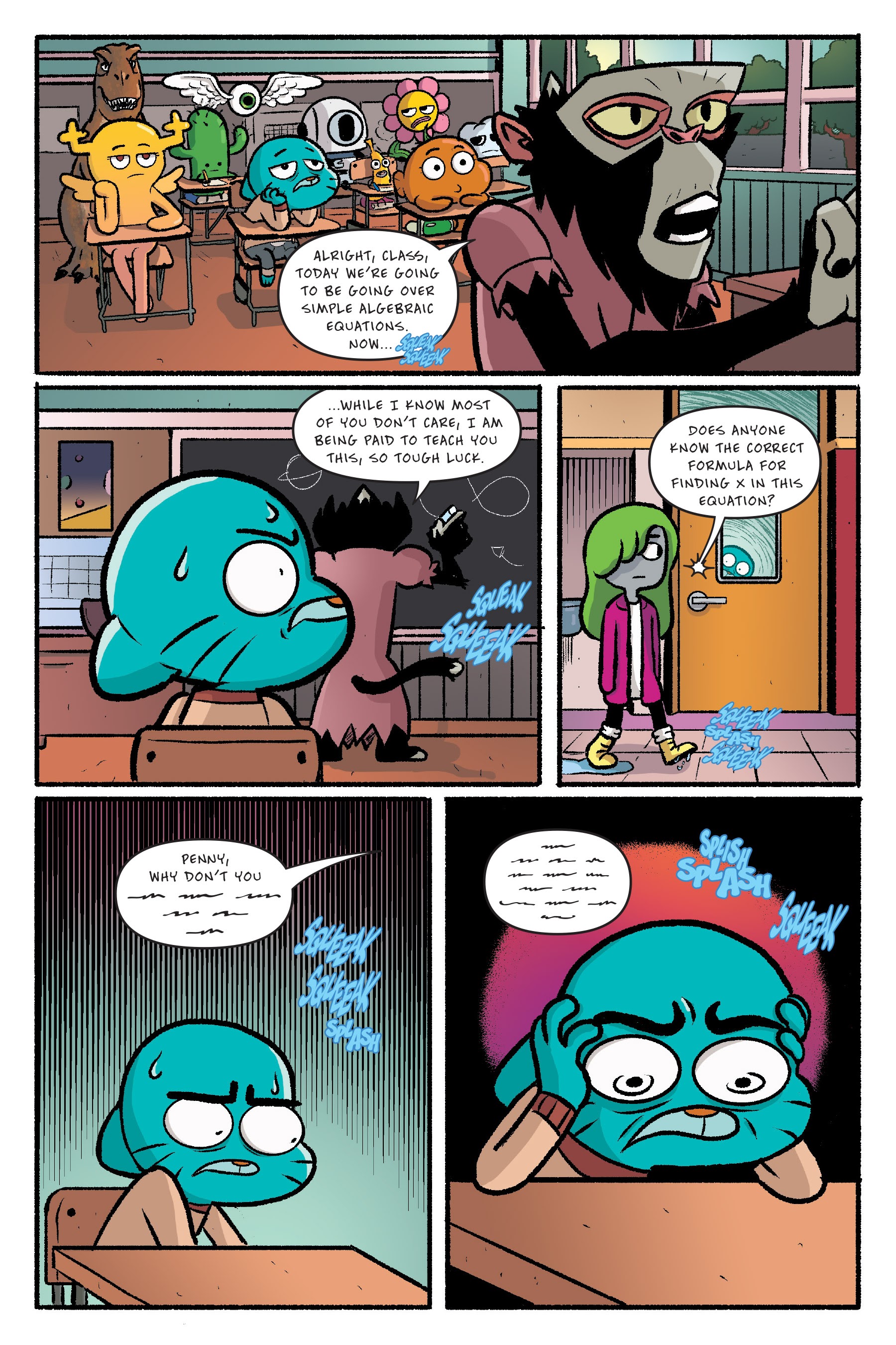 Read online The Amazing World of Gumball: The Storm comic -  Issue # TPB - 74