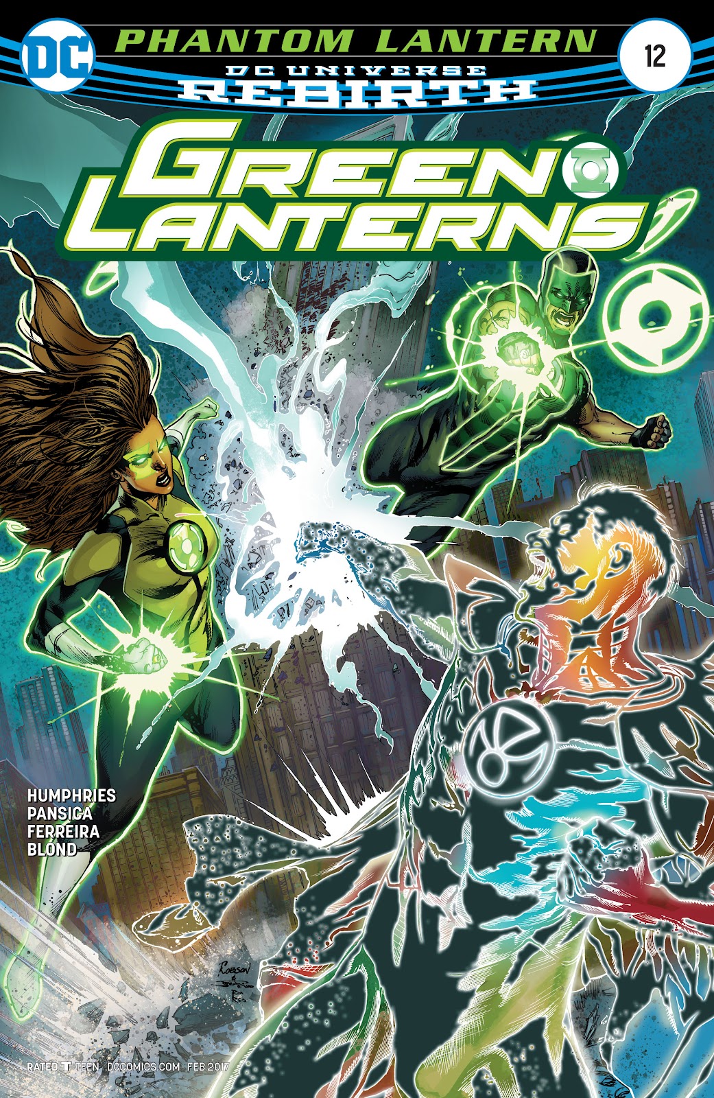 Green Lanterns issue 12 - Page 1