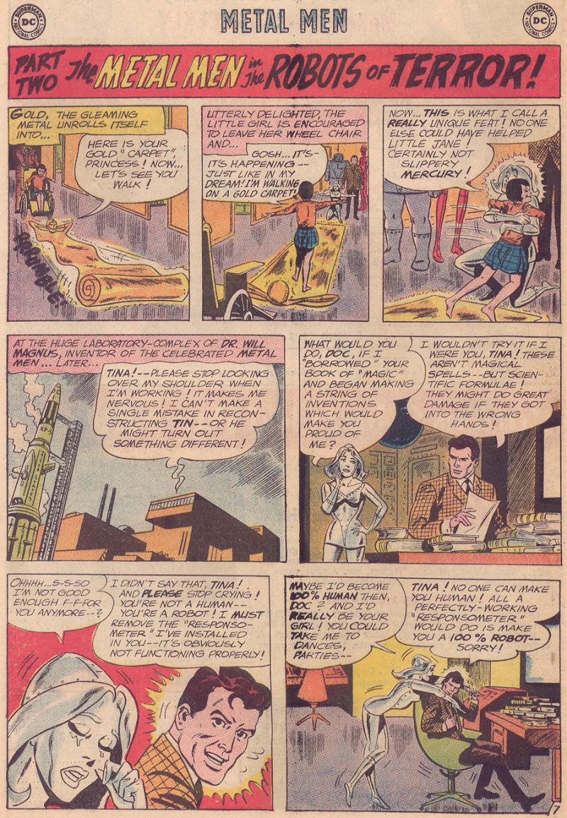 Read online Metal Men (1963) comic -  Issue #2 - 11