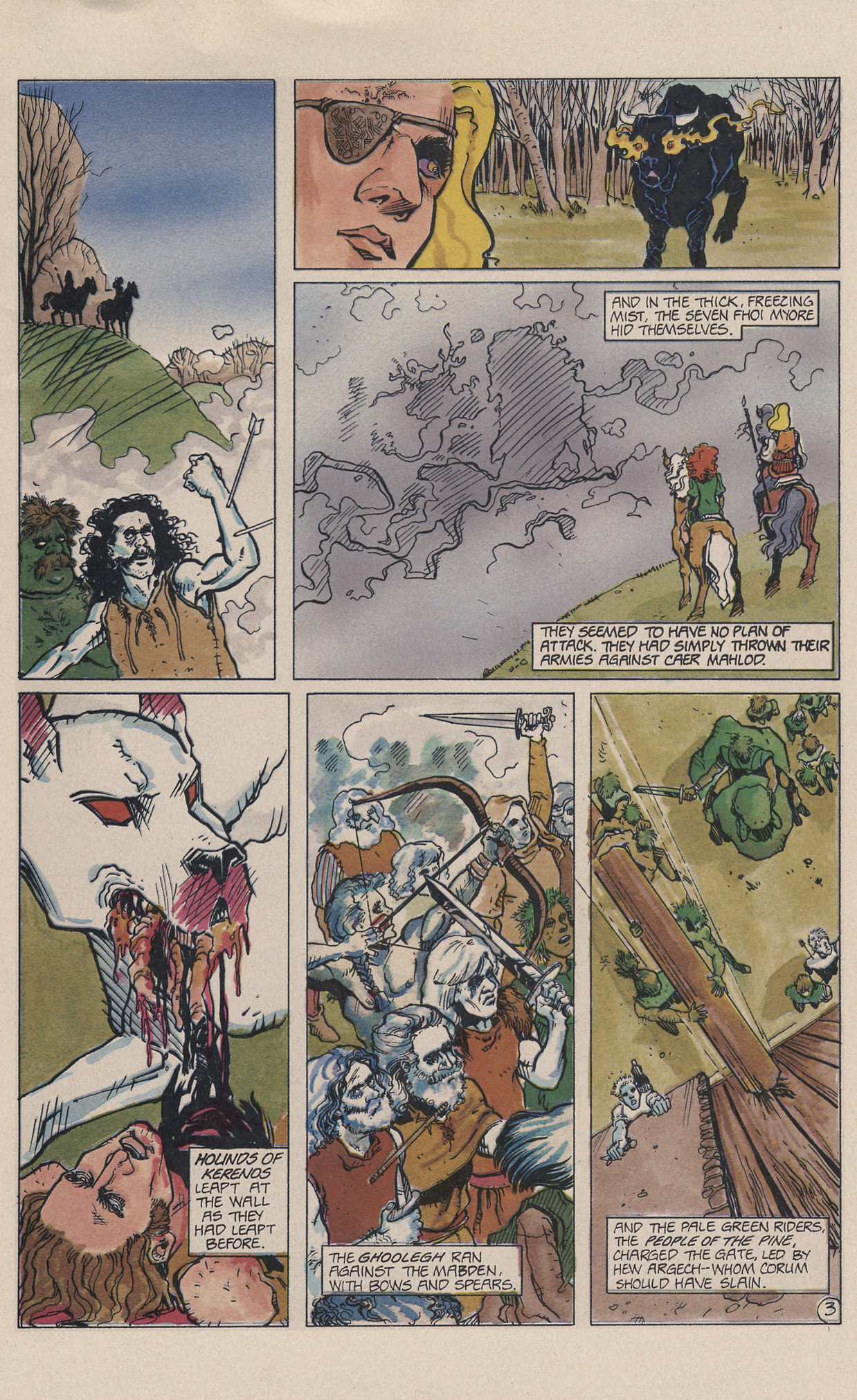 Read online Corum: The Bull and the Spear comic -  Issue #4 - 5