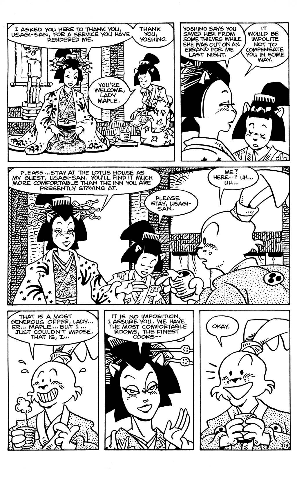 Read online Usagi Yojimbo (1996) comic -  Issue #28 - 14
