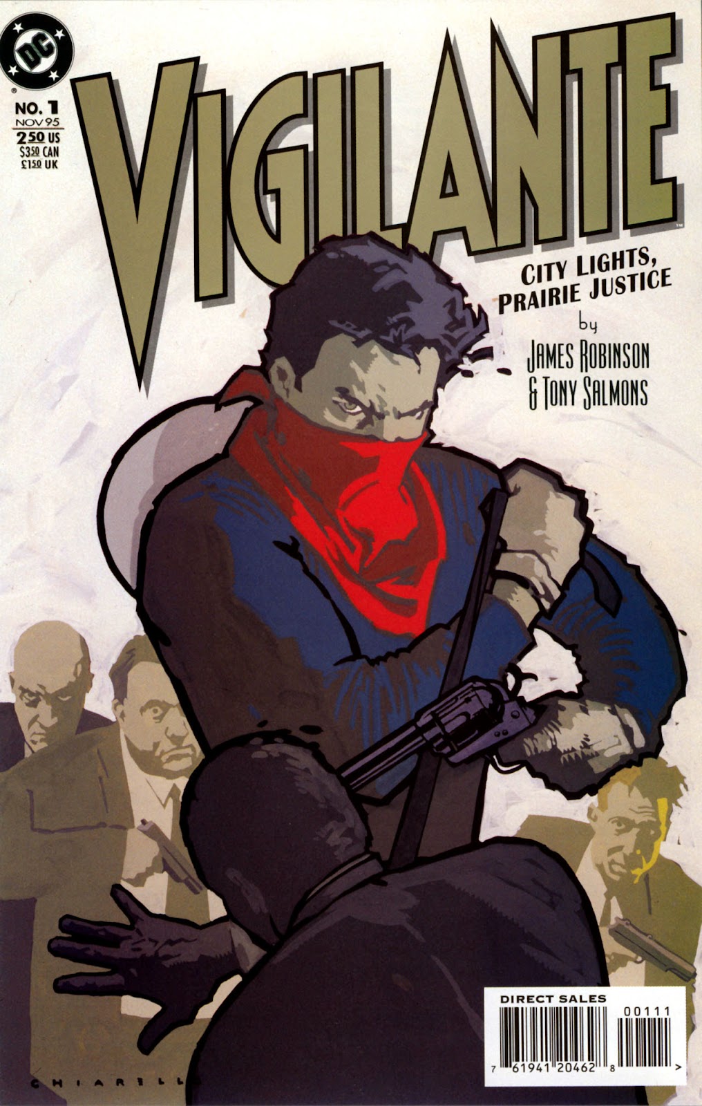 Vigilante: City Lights, Prairie Justice issue 1 - Page 1