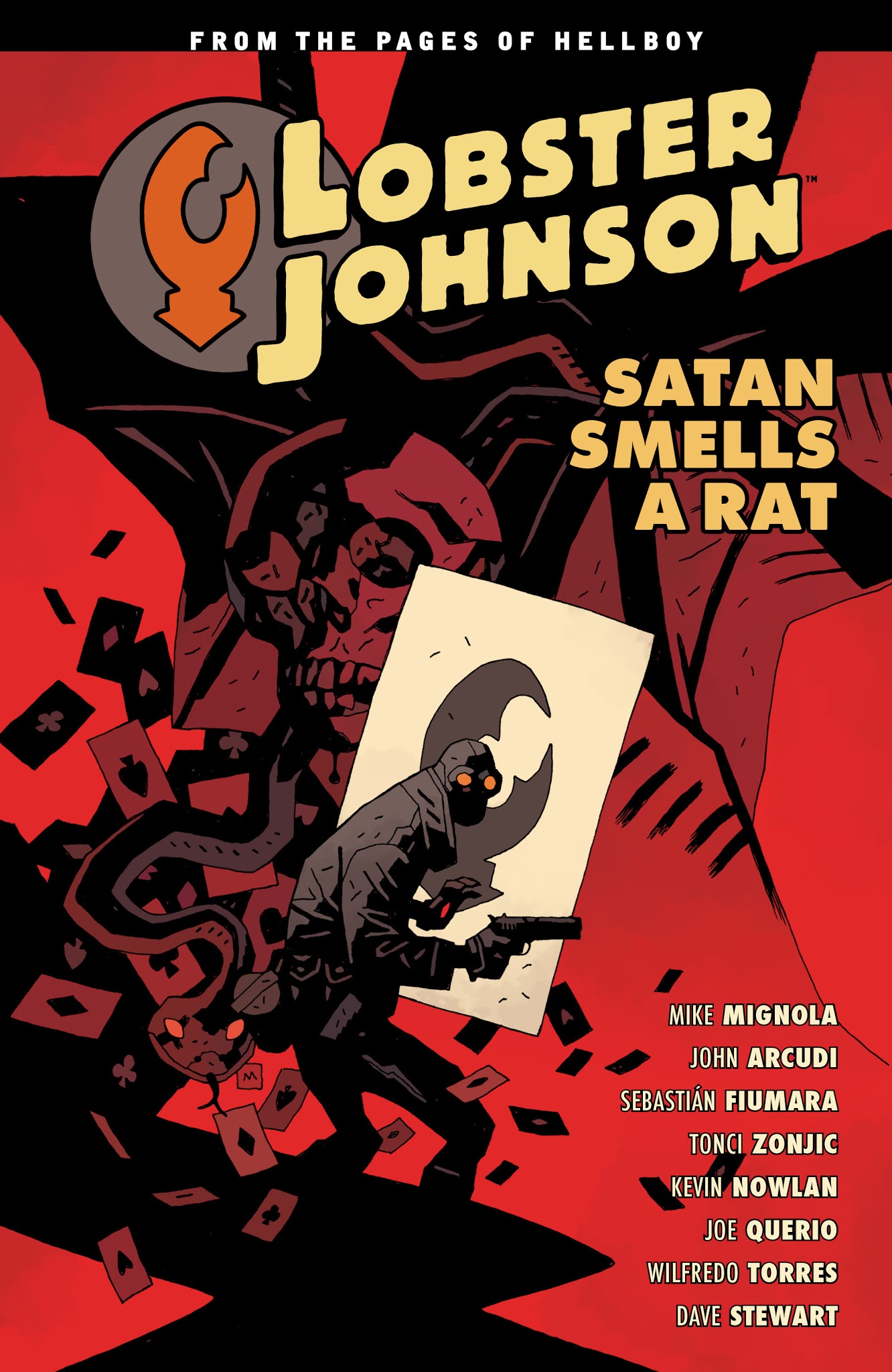 Read online Lobster Johnson: Satan Smells a Rat comic -  Issue # TPB - 1