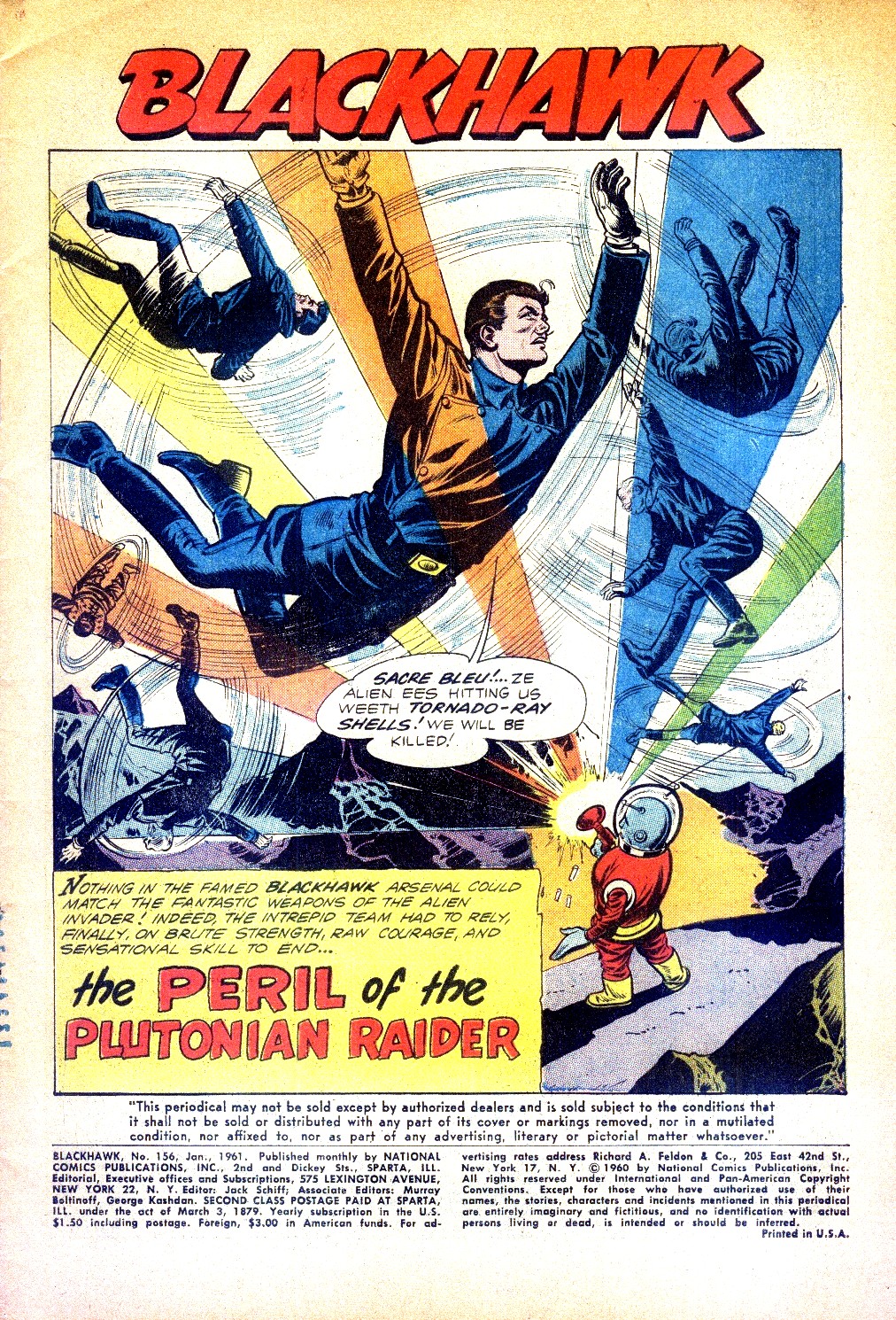 Read online Blackhawk (1957) comic -  Issue #156 - 3