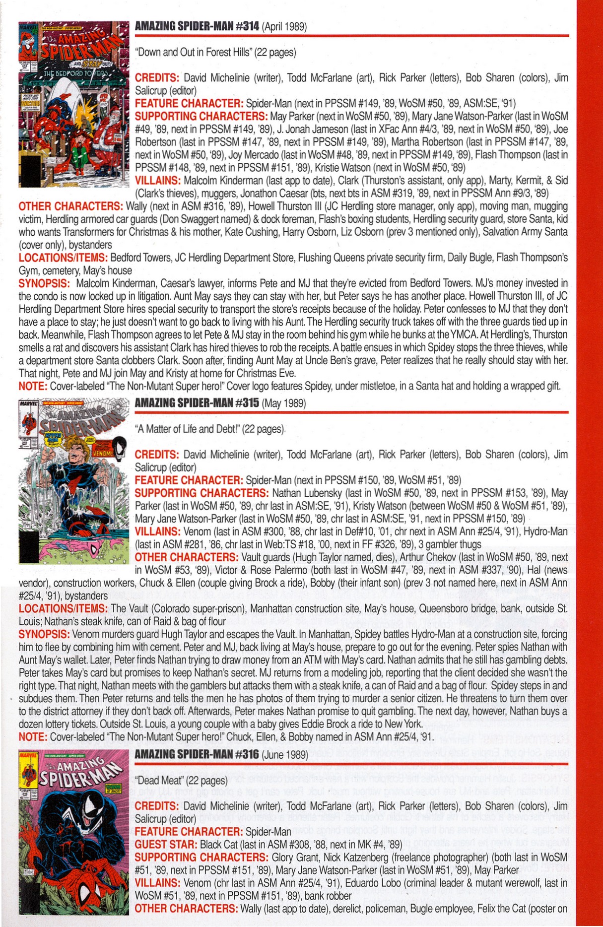 Read online Official Index to the Marvel Universe comic -  Issue #7 - 17