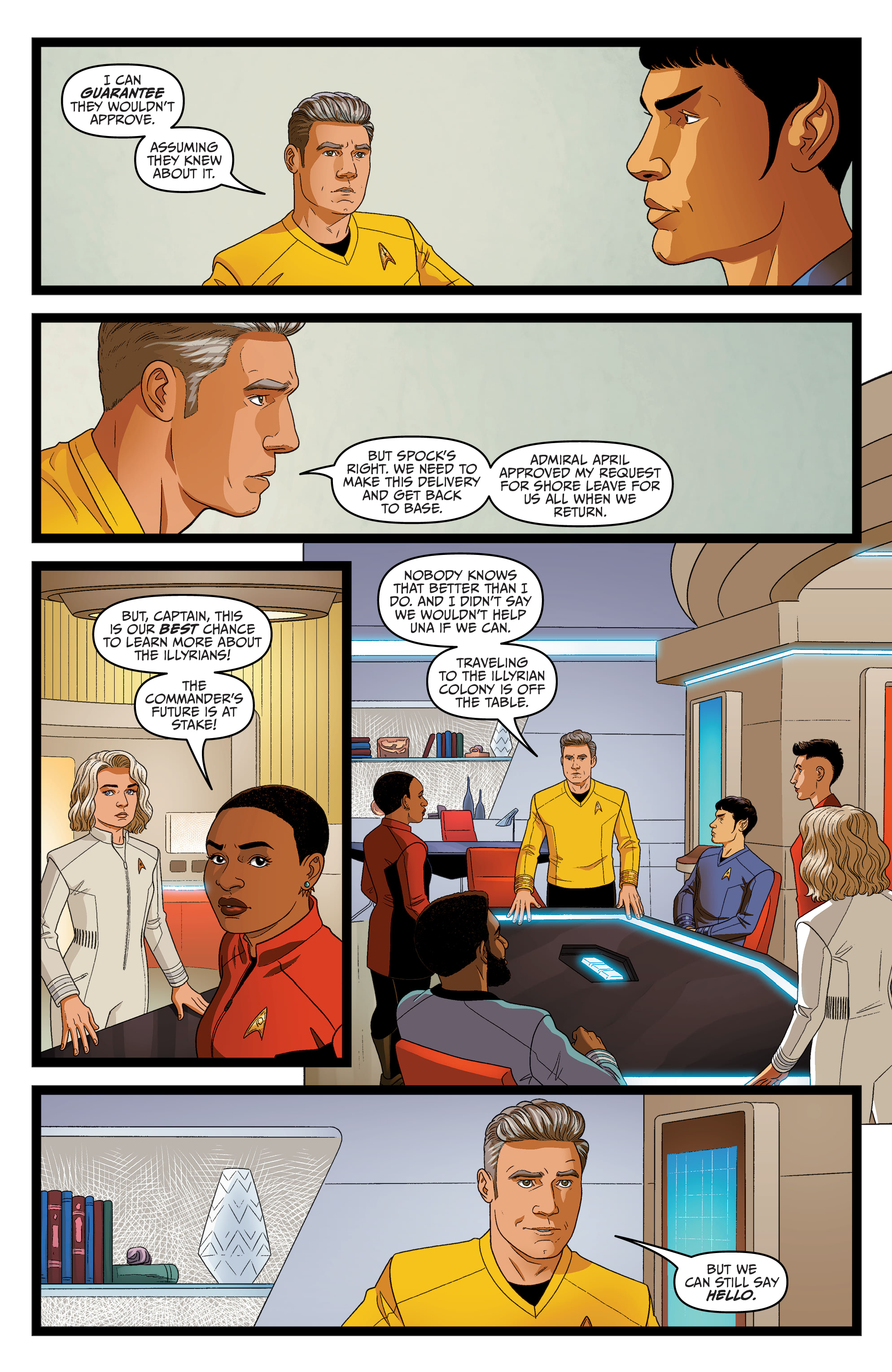 Read online Star Trek: Strange New Worlds - The Illyrian Enigma comic -  Issue #1 - 13