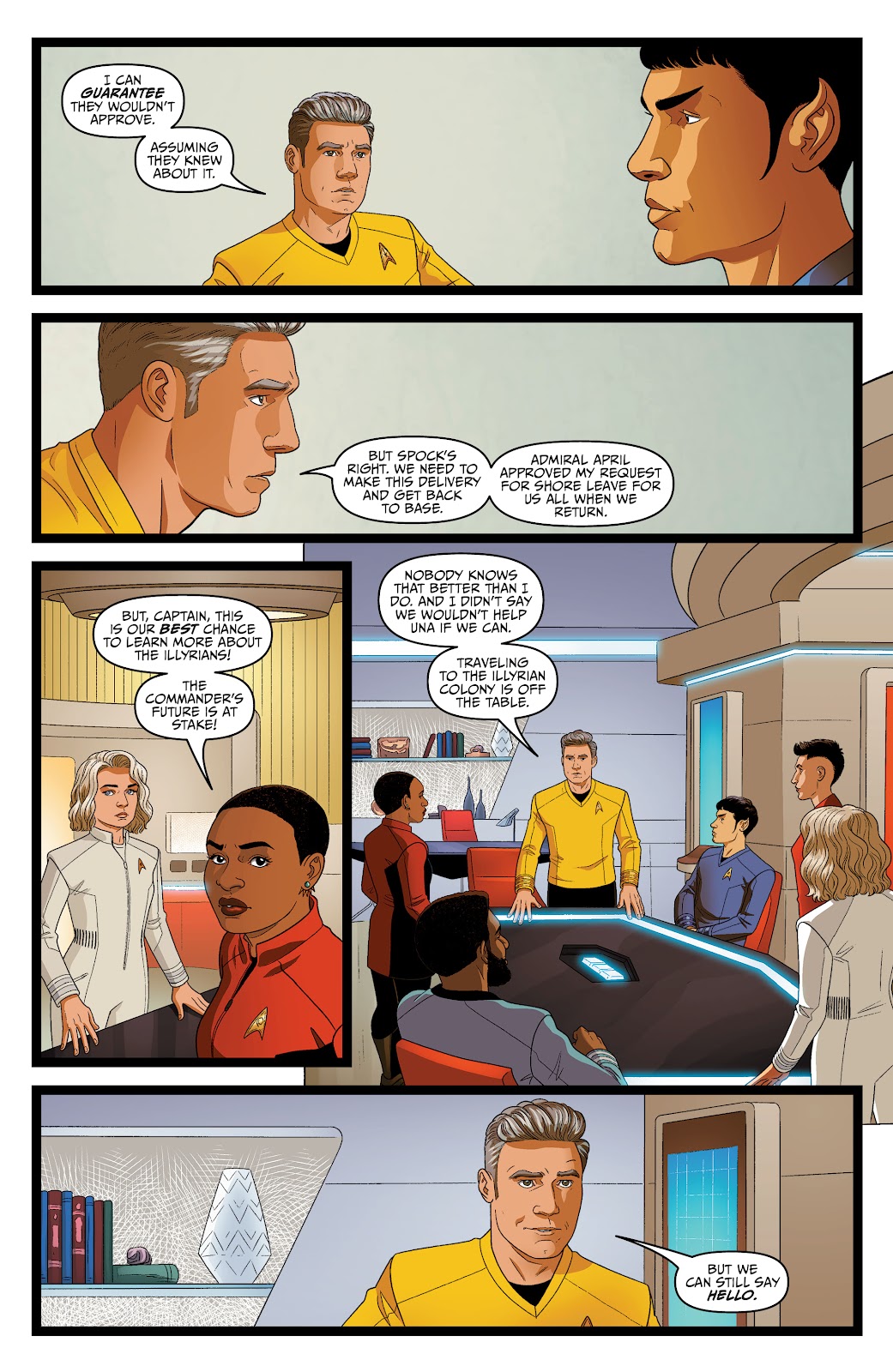 Star Trek: Strange New Worlds - The Illyrian Enigma issue 1 - Page 13