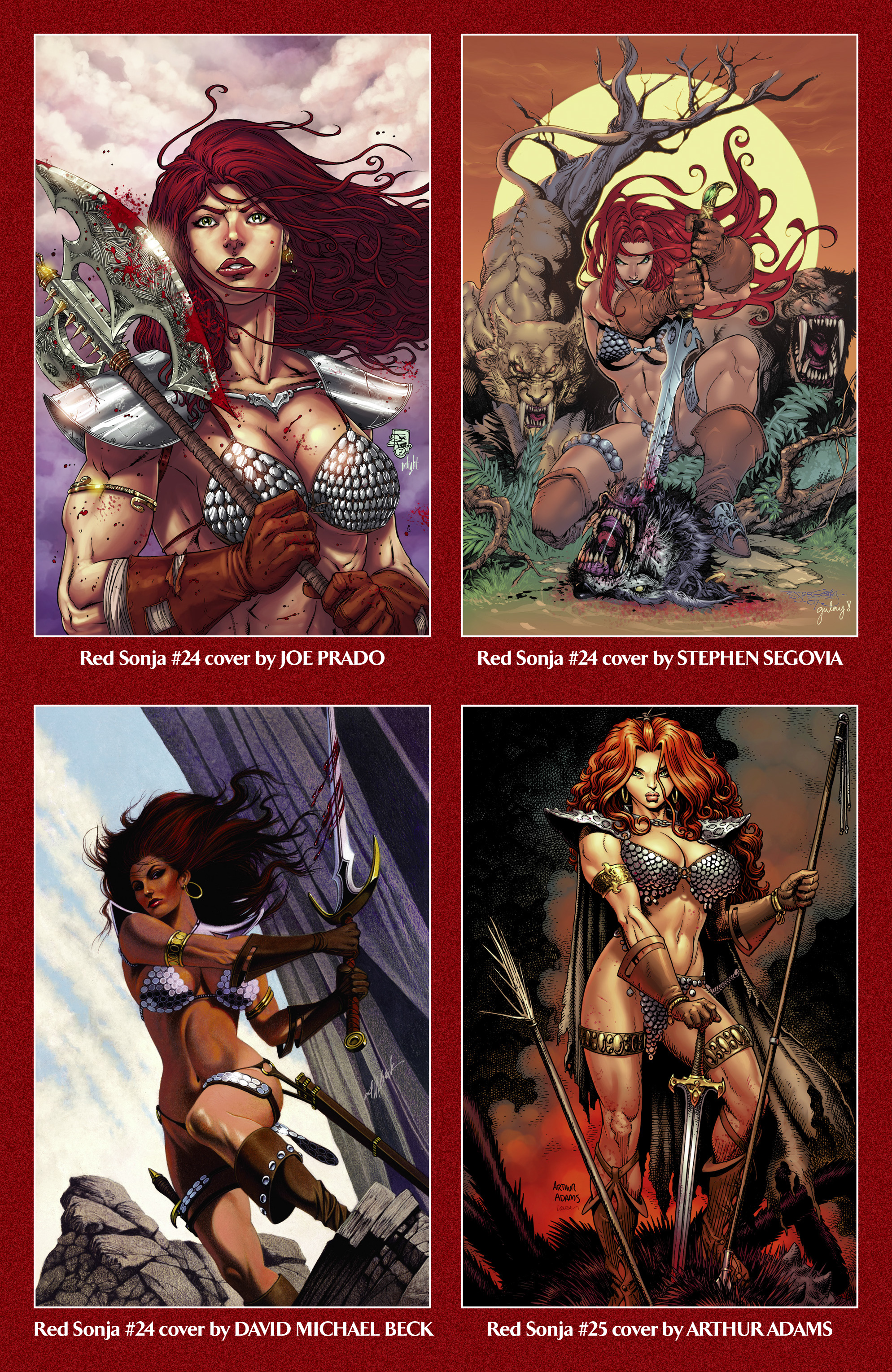 Read online Red Sonja Omnibus comic -  Issue # TPB 2 - 354