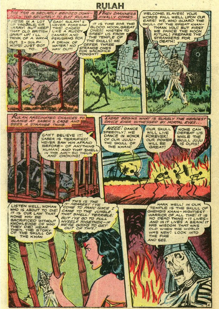 Read online Rulah - Jungle Goddess comic -  Issue #23 - 26