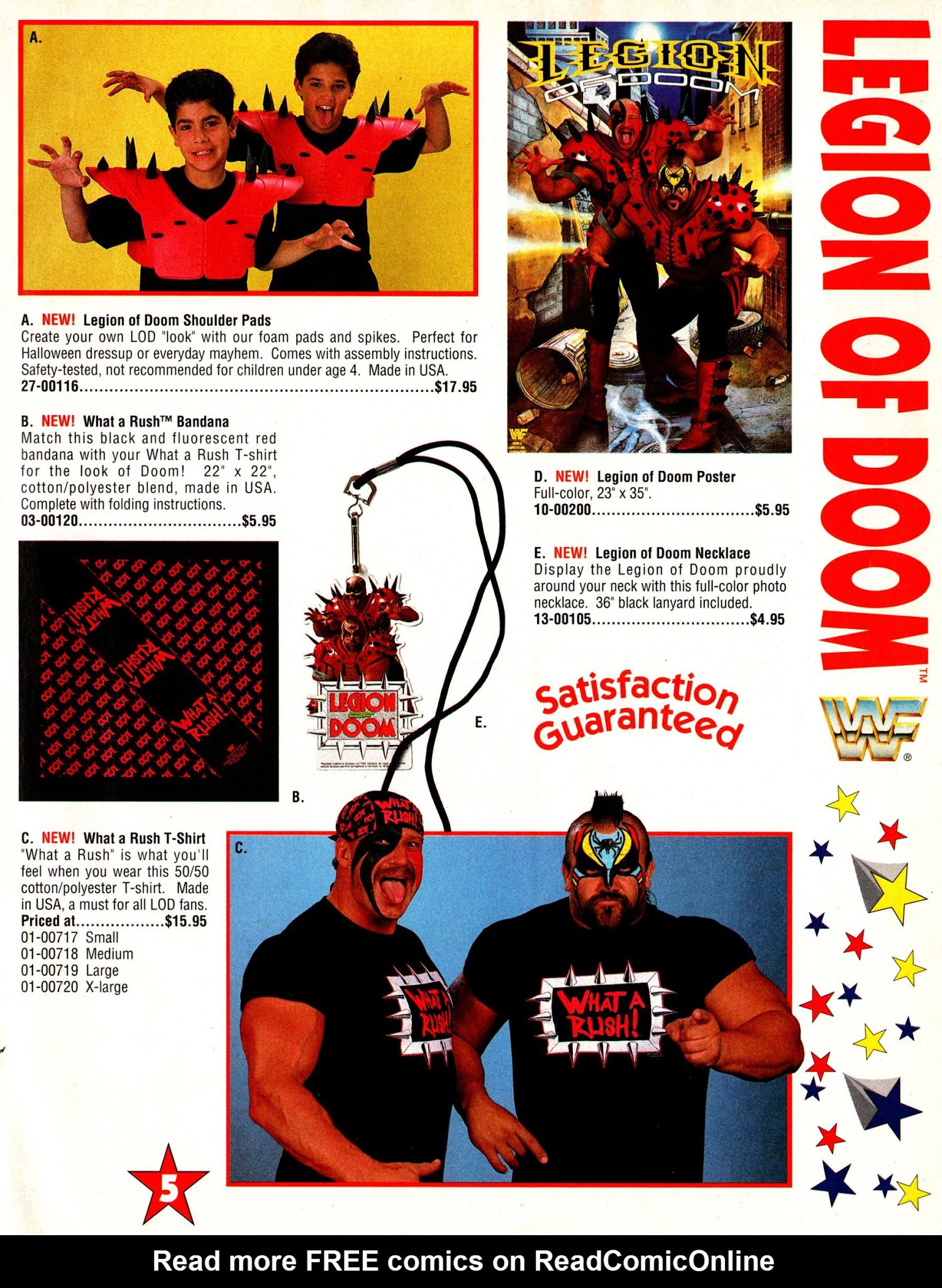 Read online WWF Battlemania comic -  Issue #1 - 31