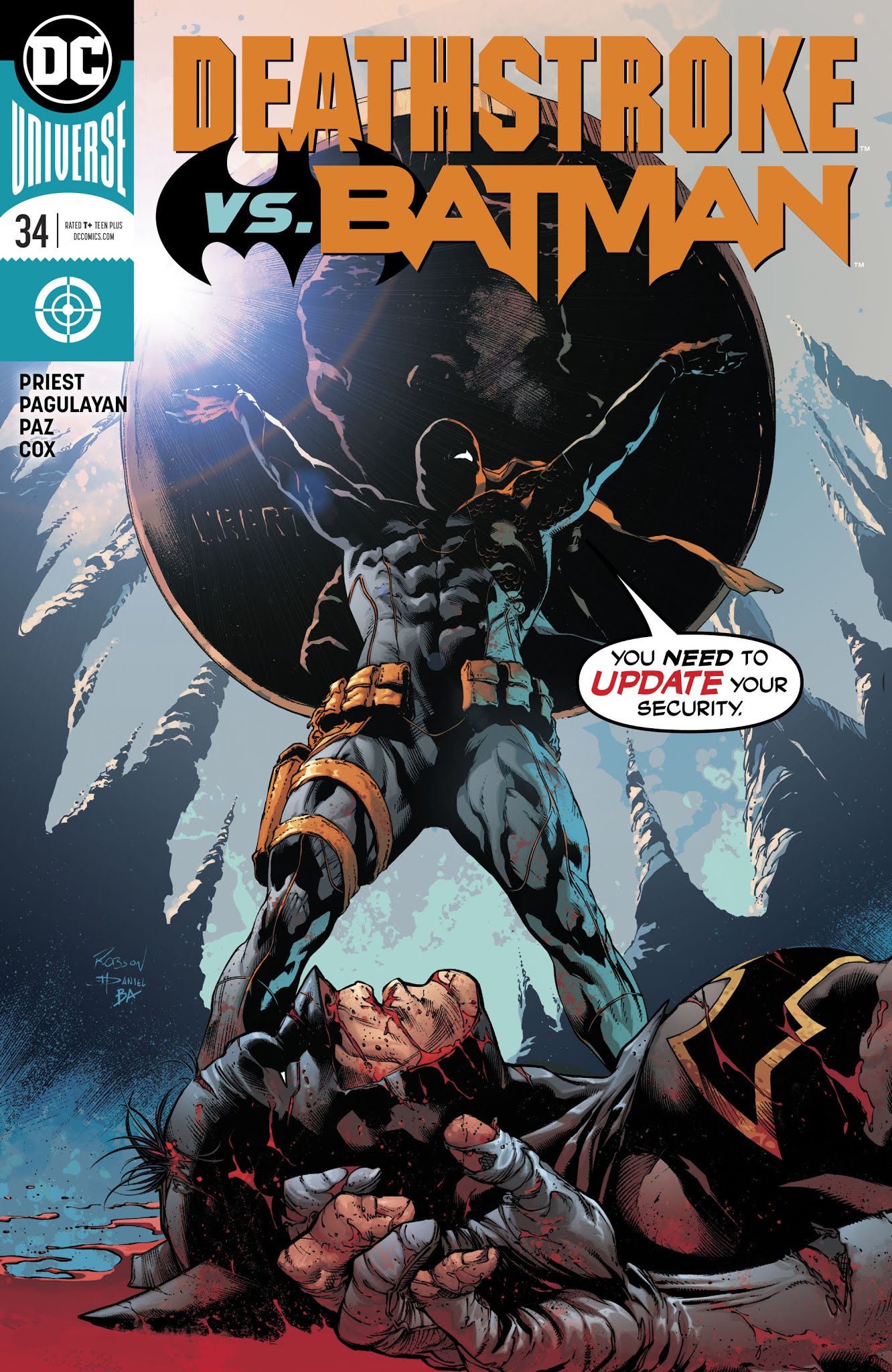 Read online Deathstroke (2016) comic -  Issue #34 - 1