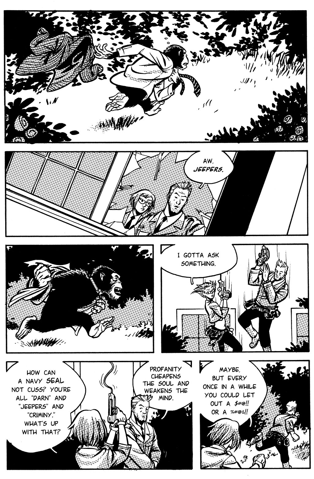 Read online The Middleman comic -  Issue #3 - 22