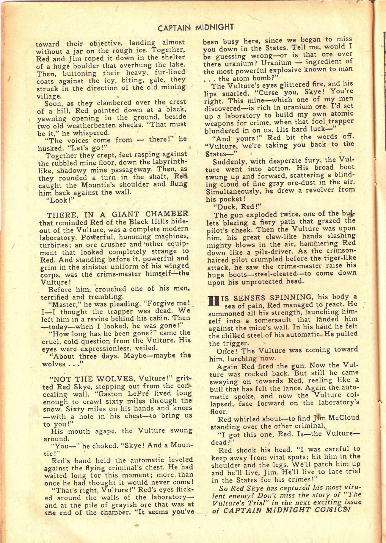 Read online Captain Midnight (1942) comic -  Issue #65 - 17