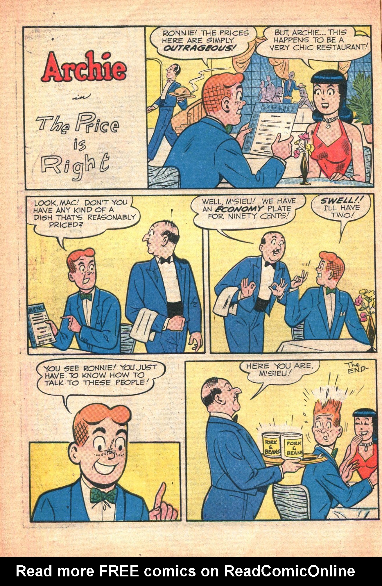 Read online Archie's Joke Book Magazine comic -  Issue #57 - 16
