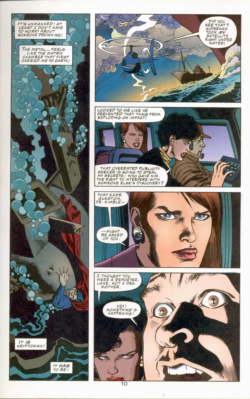 Superman vs. Aliens issue 1 - Page 13