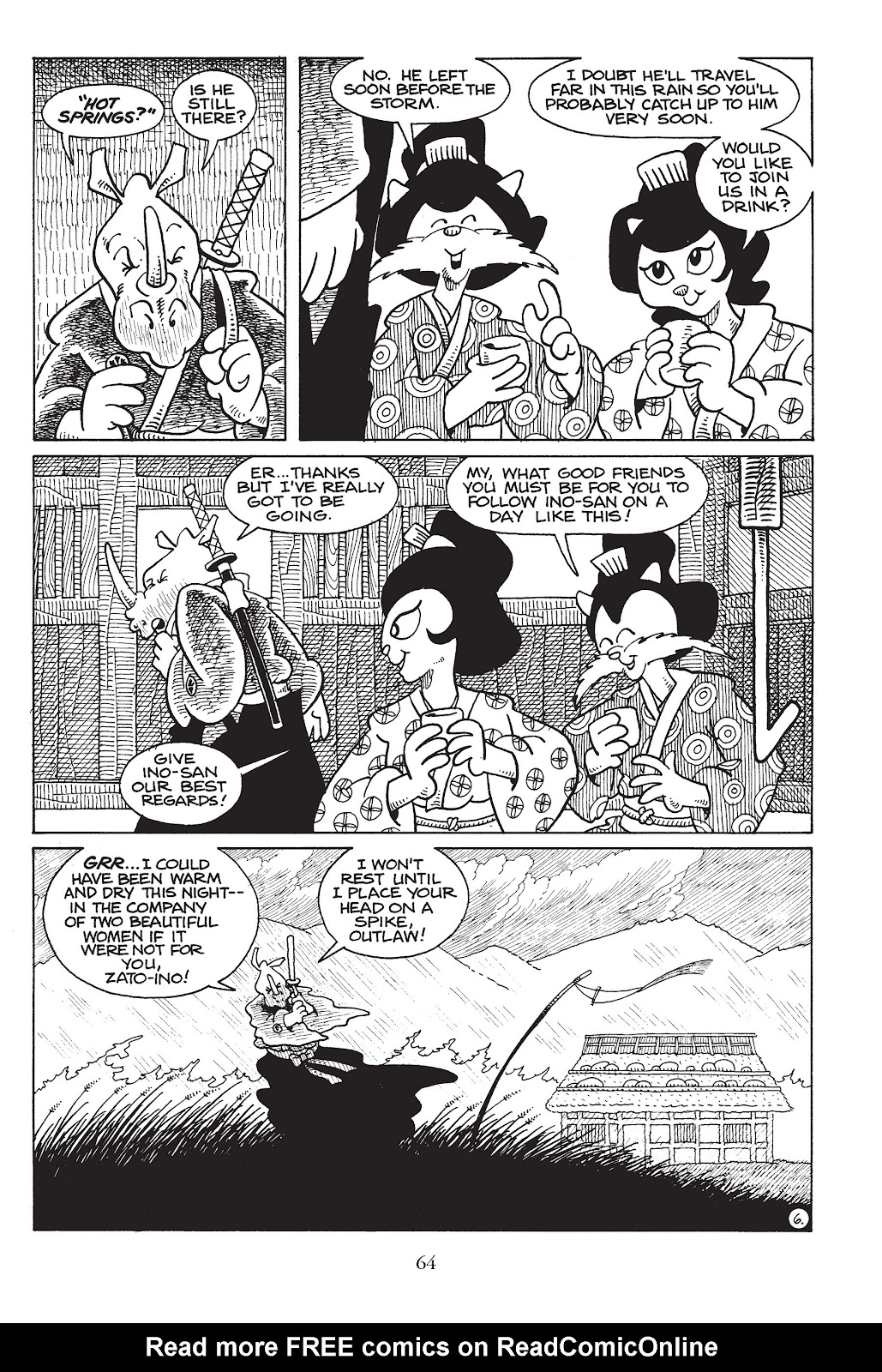 Usagi Yojimbo (1987) issue TPB 4 - Page 64