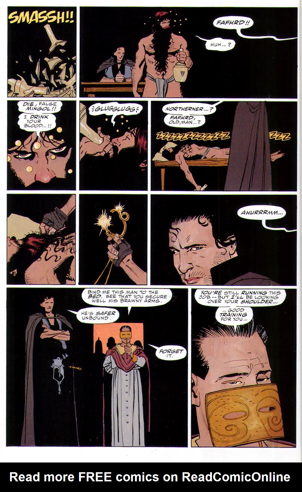 Read online Fafhrd and the Gray Mouser comic -  Issue #4 - 18