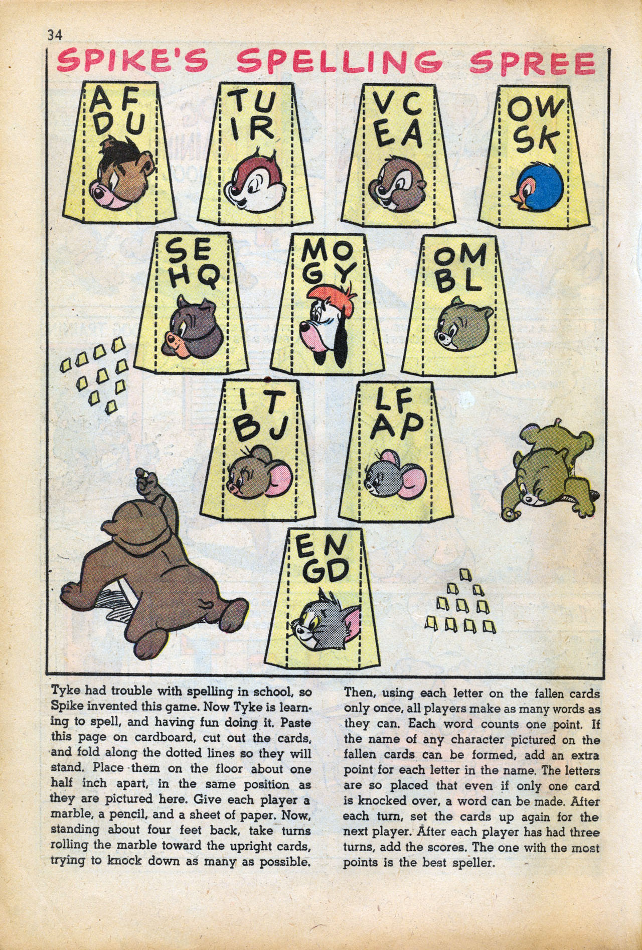 Read online Tom & Jerry's Back to School comic -  Issue # TPB - 36