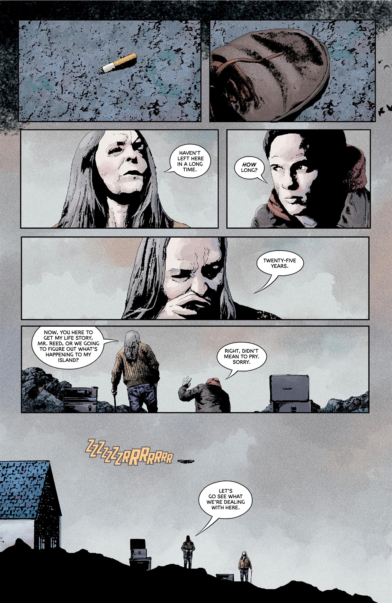 Read online Bone Orchard: The Passageway comic -  Issue # TPB - 23