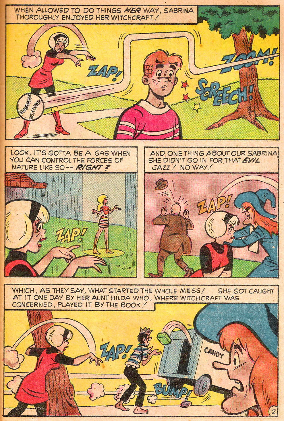 Read online Sabrina The Teenage Witch (1971) comic -  Issue #9 - 30